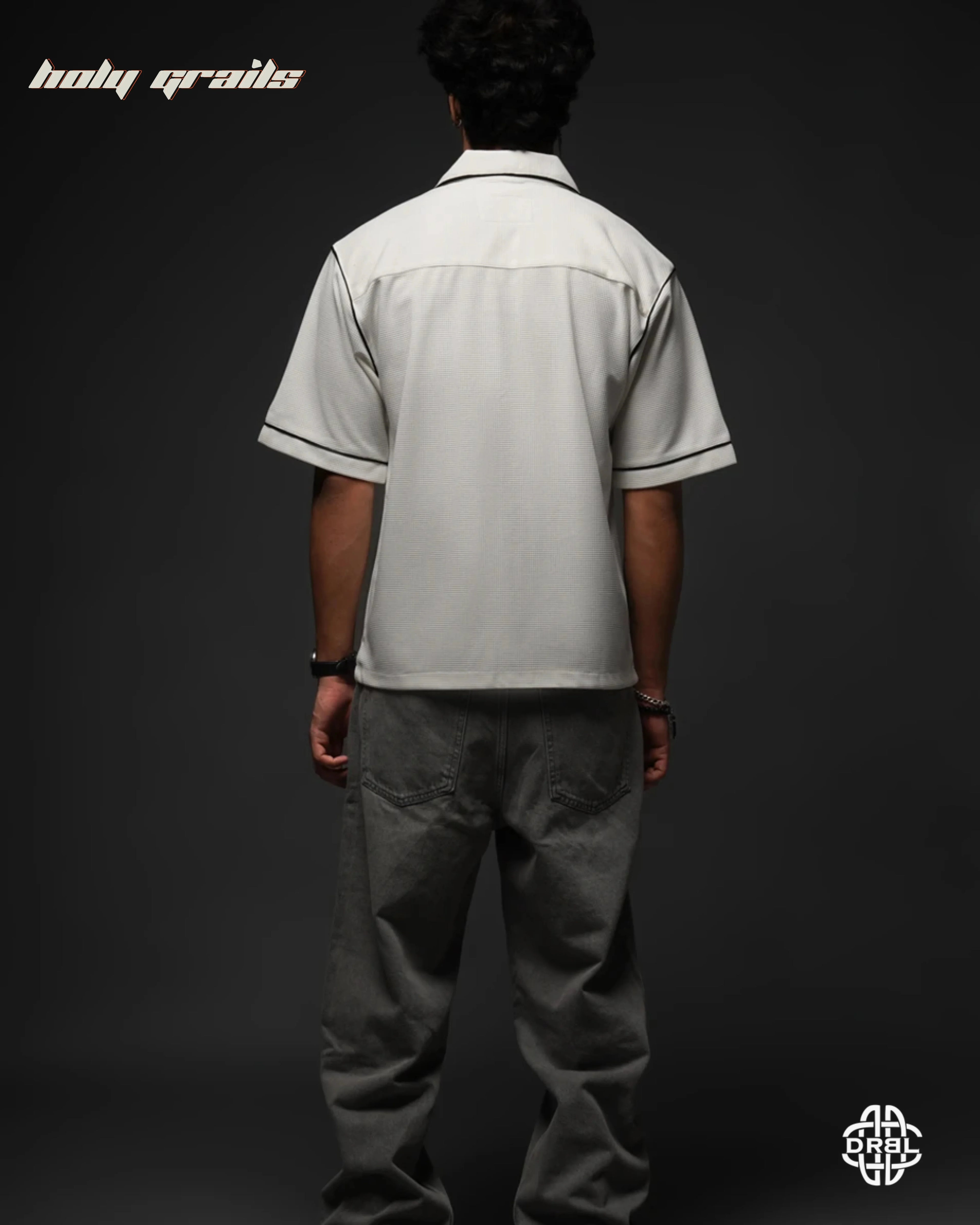 Waffle Phantom White Shirt HG x DRBL