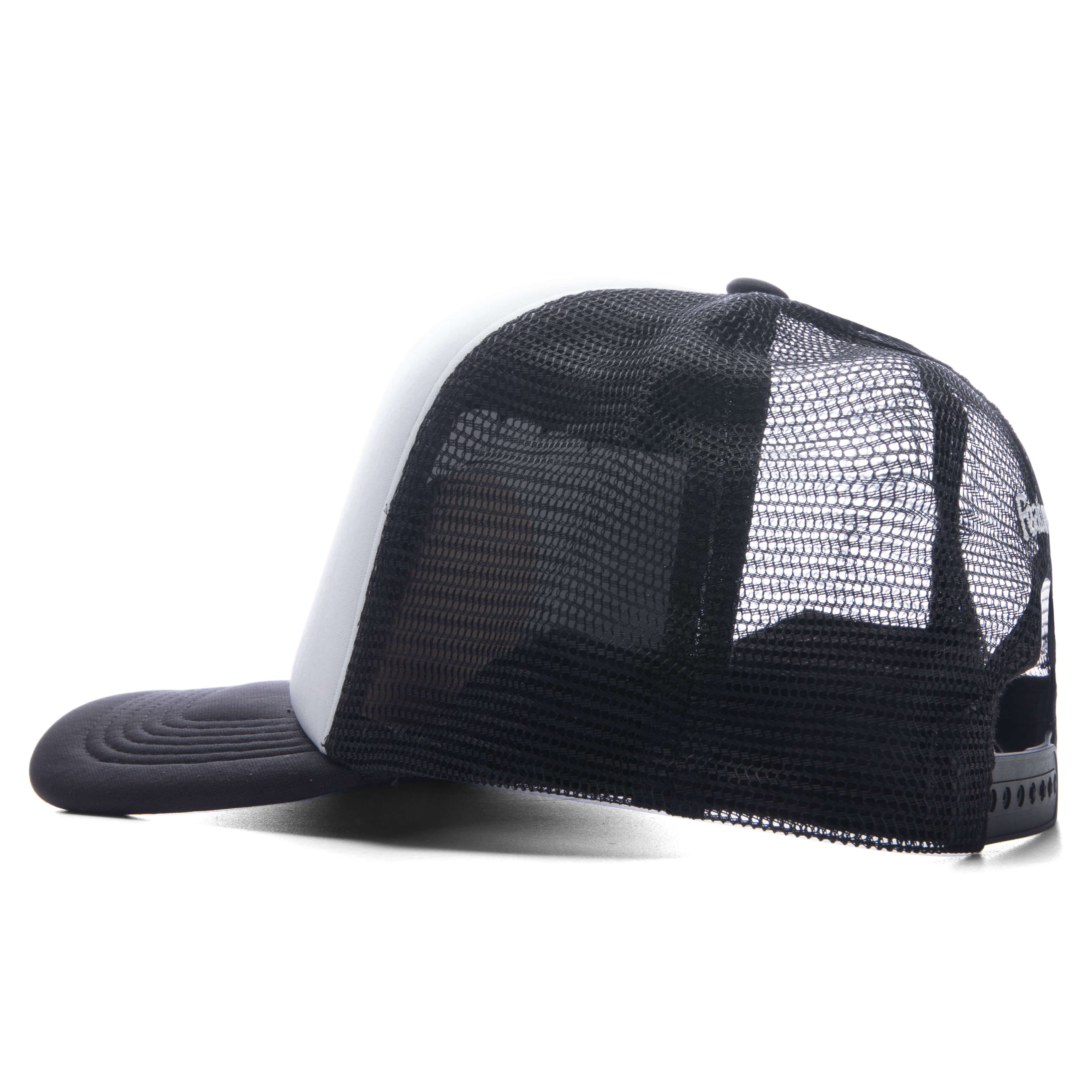 Motor Oil Trucker Black White