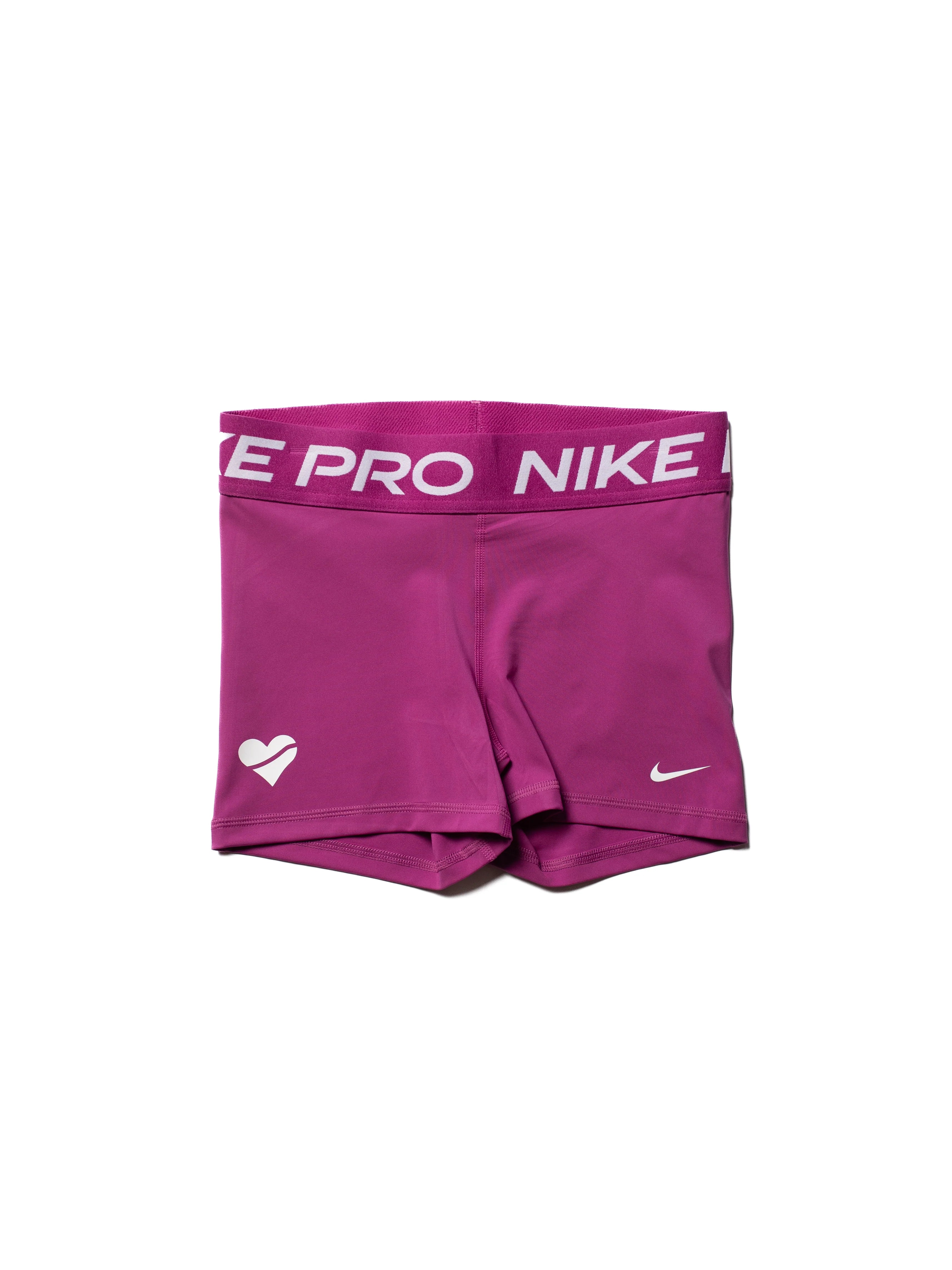 Nike Womens Pro 3 Heart Shorts