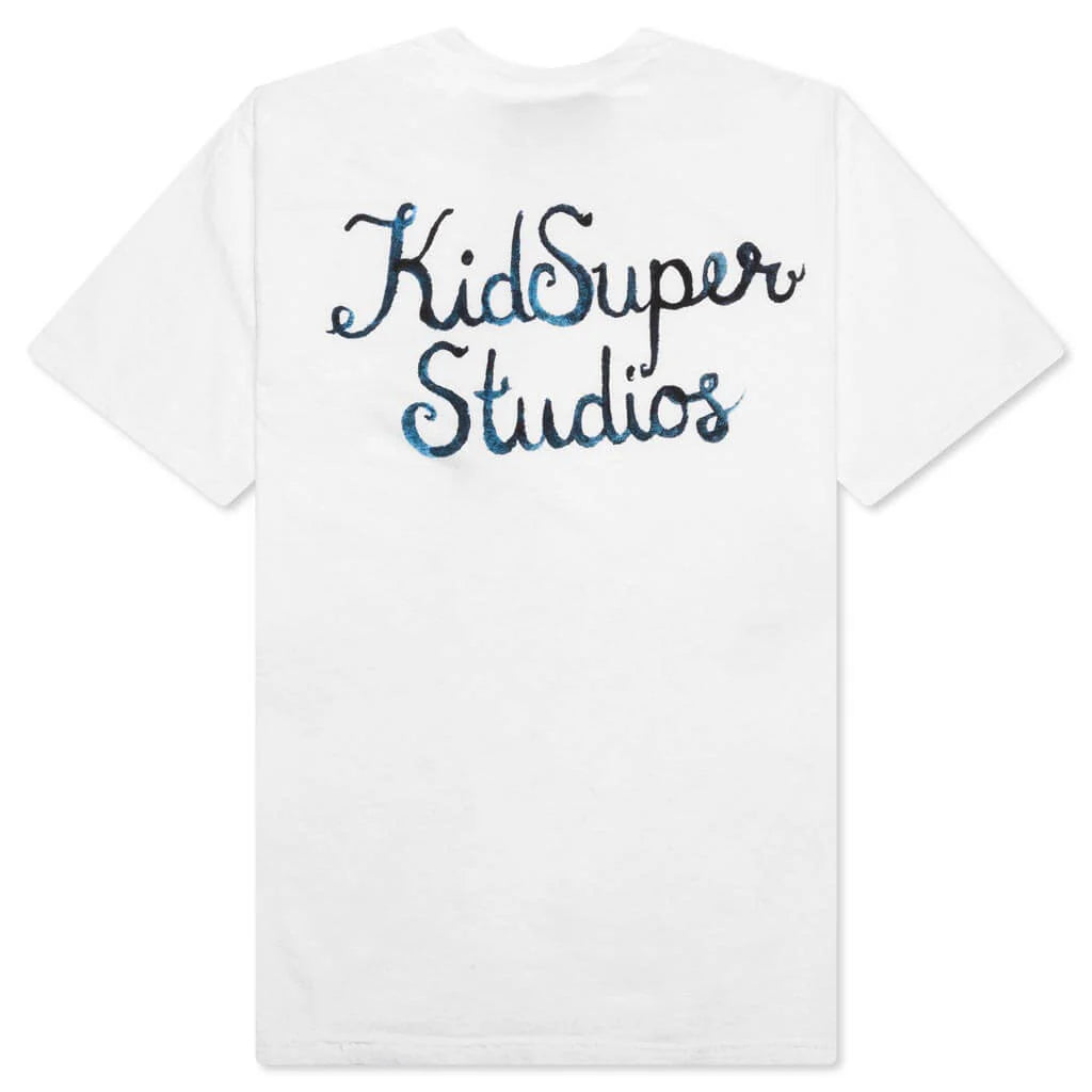 Script Logo Tee White