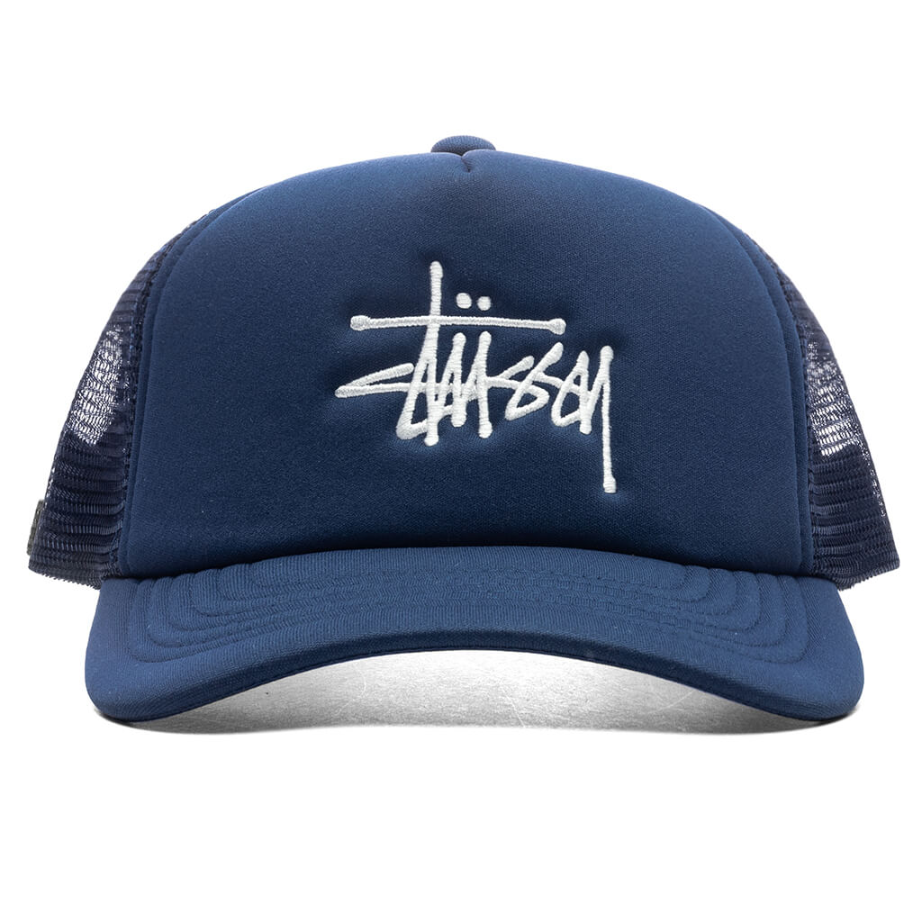 Big Basic Trucker Cap Dark Blue