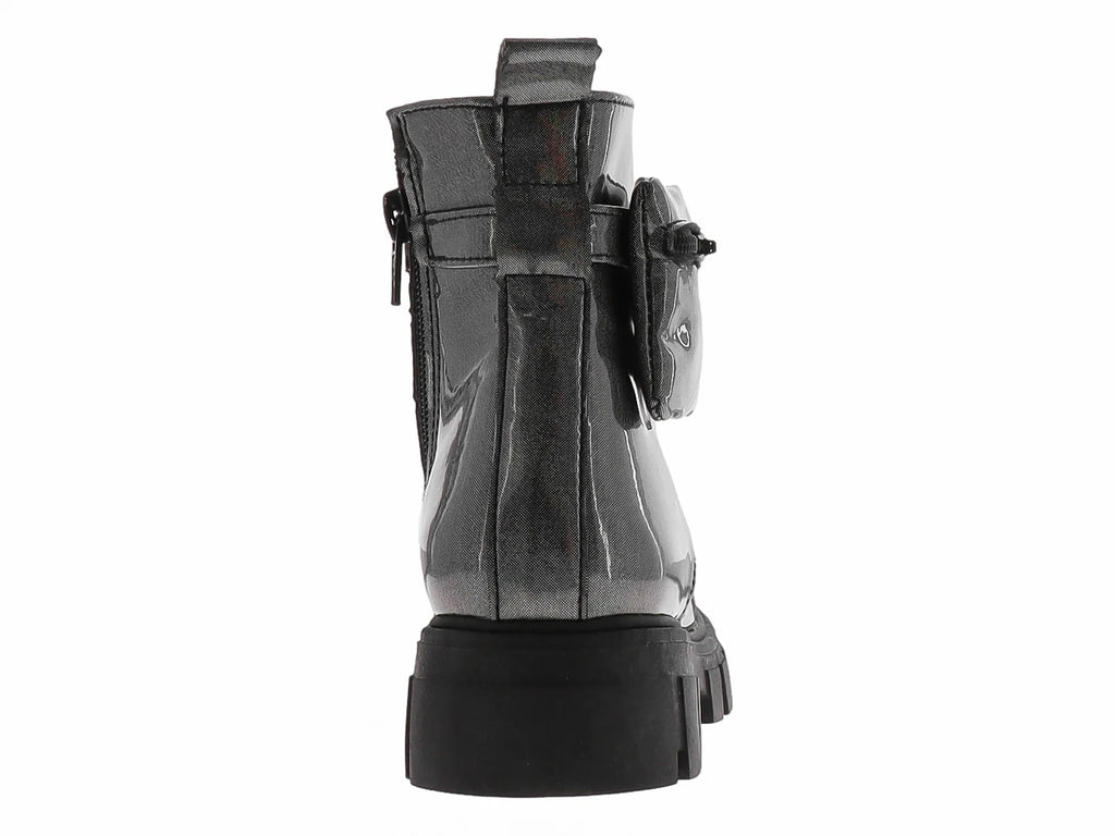 Botas Miroslava de Charol Negro para Niña
