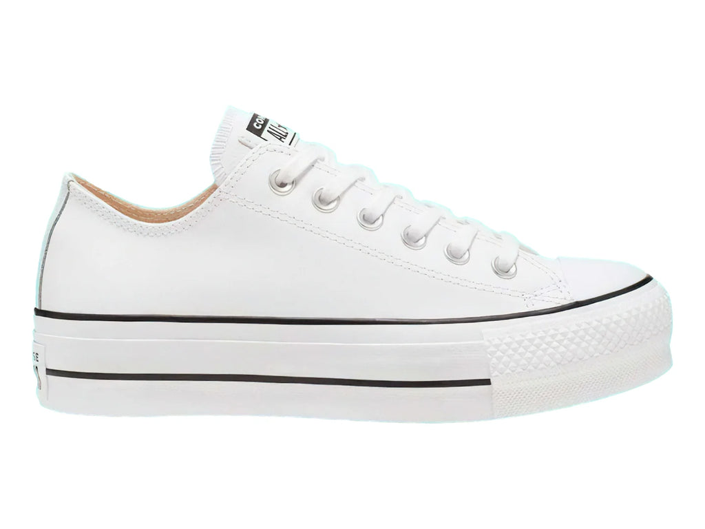 Tenis Converse Chuck Taylor All Star Lift Clean Blancos para Mujer