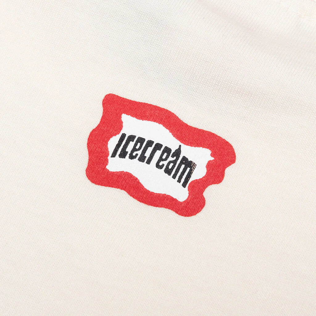 Face Time S S Tee Antique White
