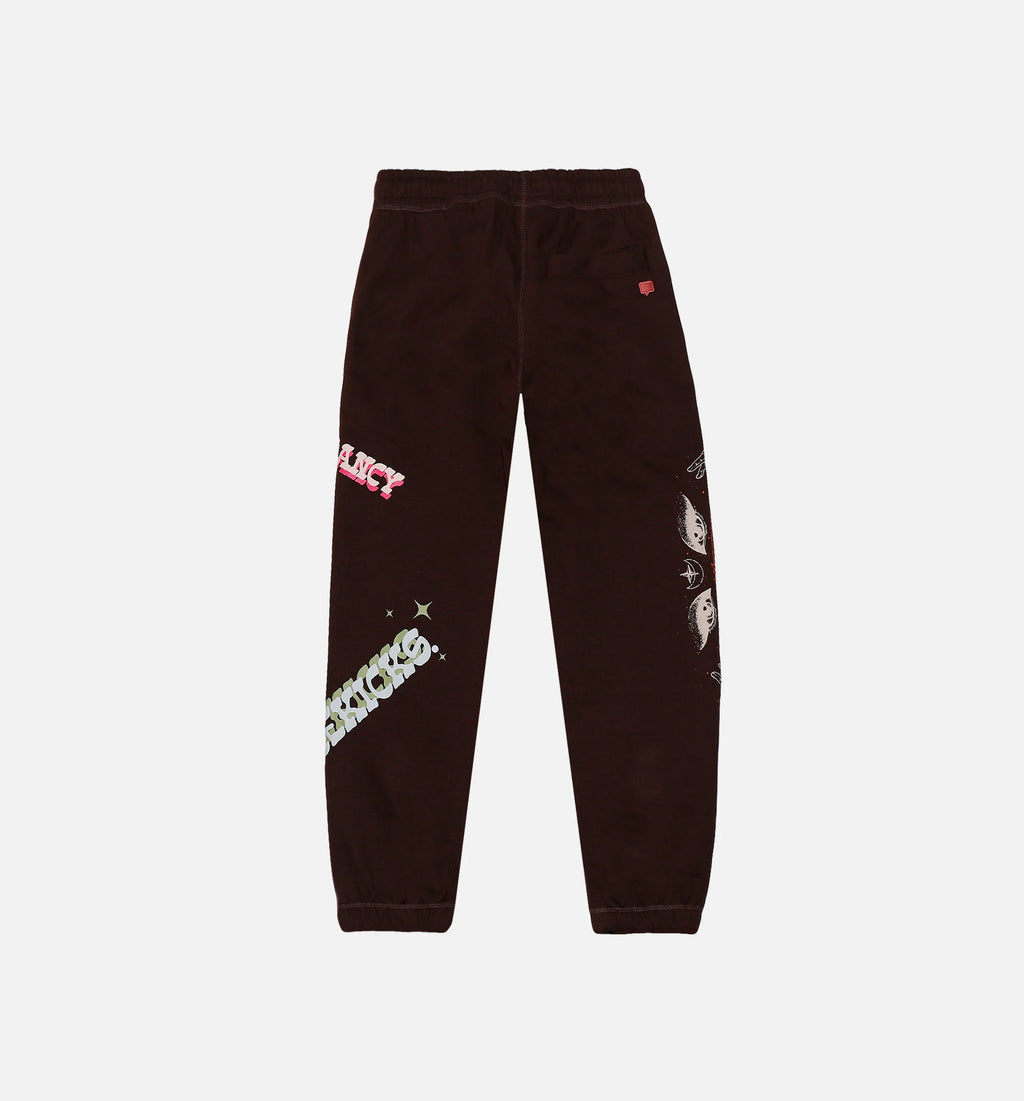 No Vacancy Fleece Jogger Mens Pant Brown