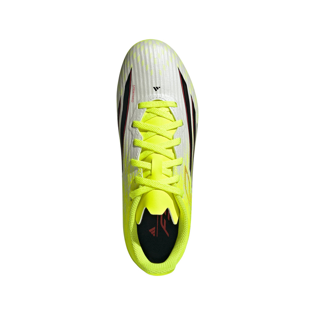 adidas F50 League FG MG Firm Ground Multi Ground Youth Soccer Cleats Yellow Black Red