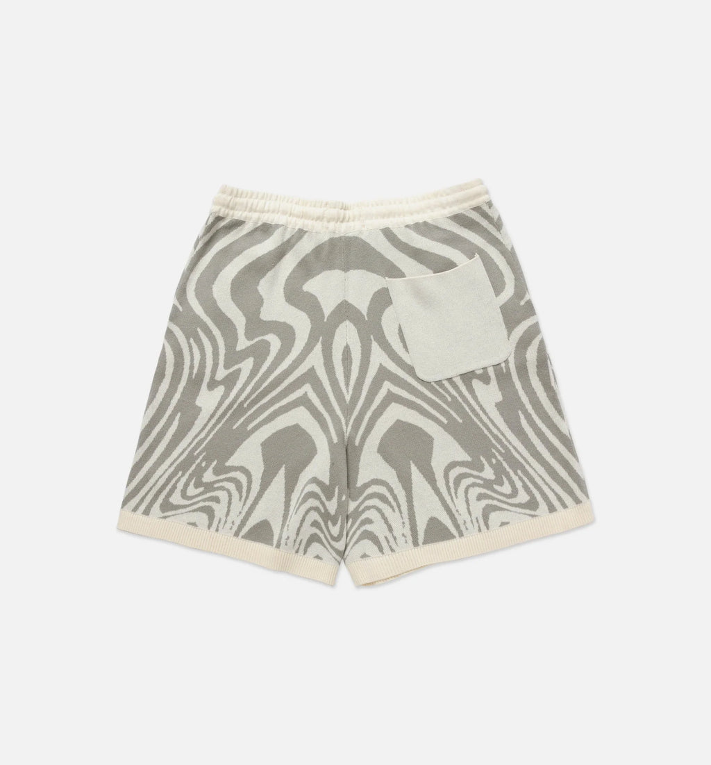 Dazed Knit Mens Short Bone Beige