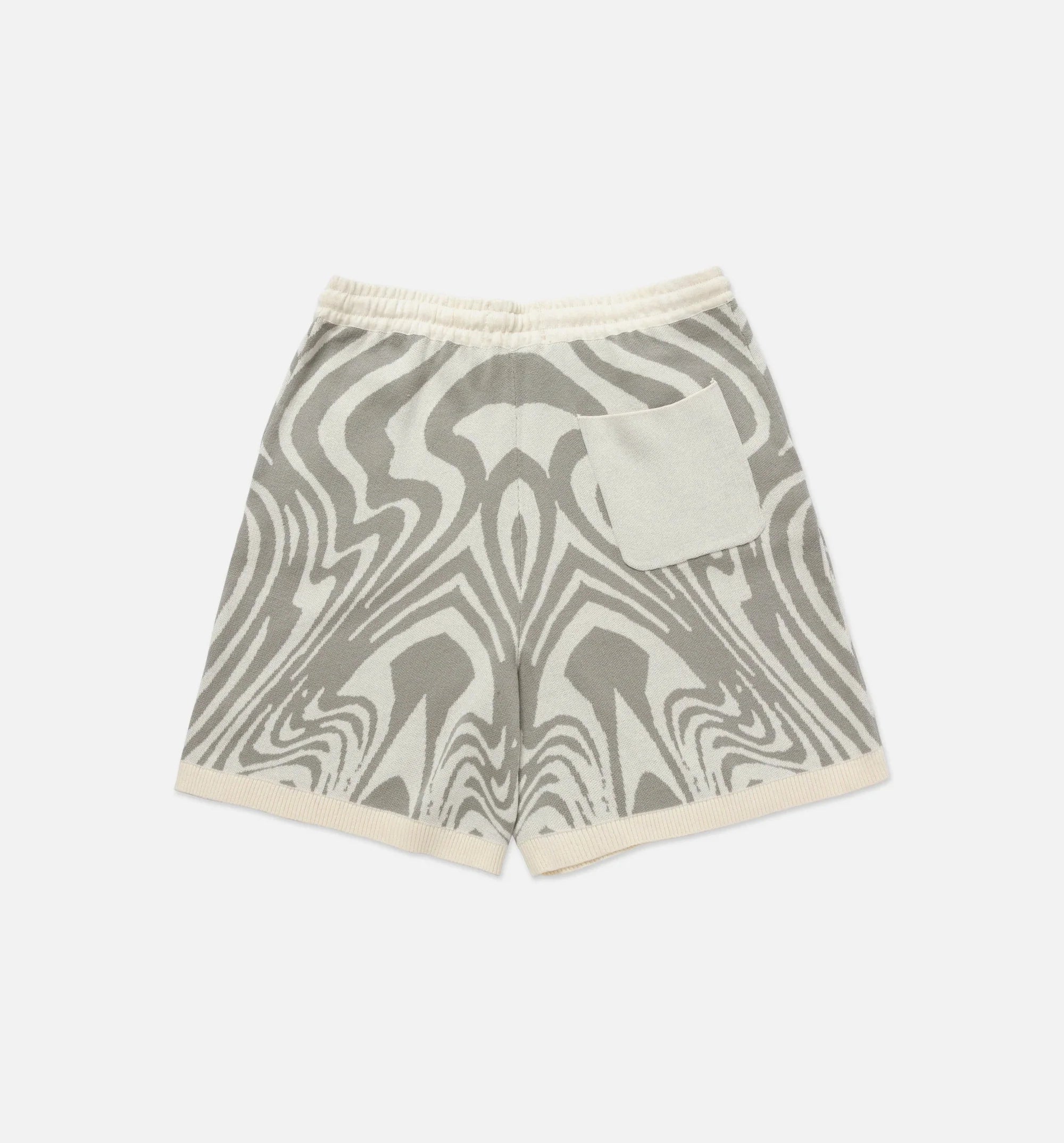 Dazed Knit Mens Short Bone Beige