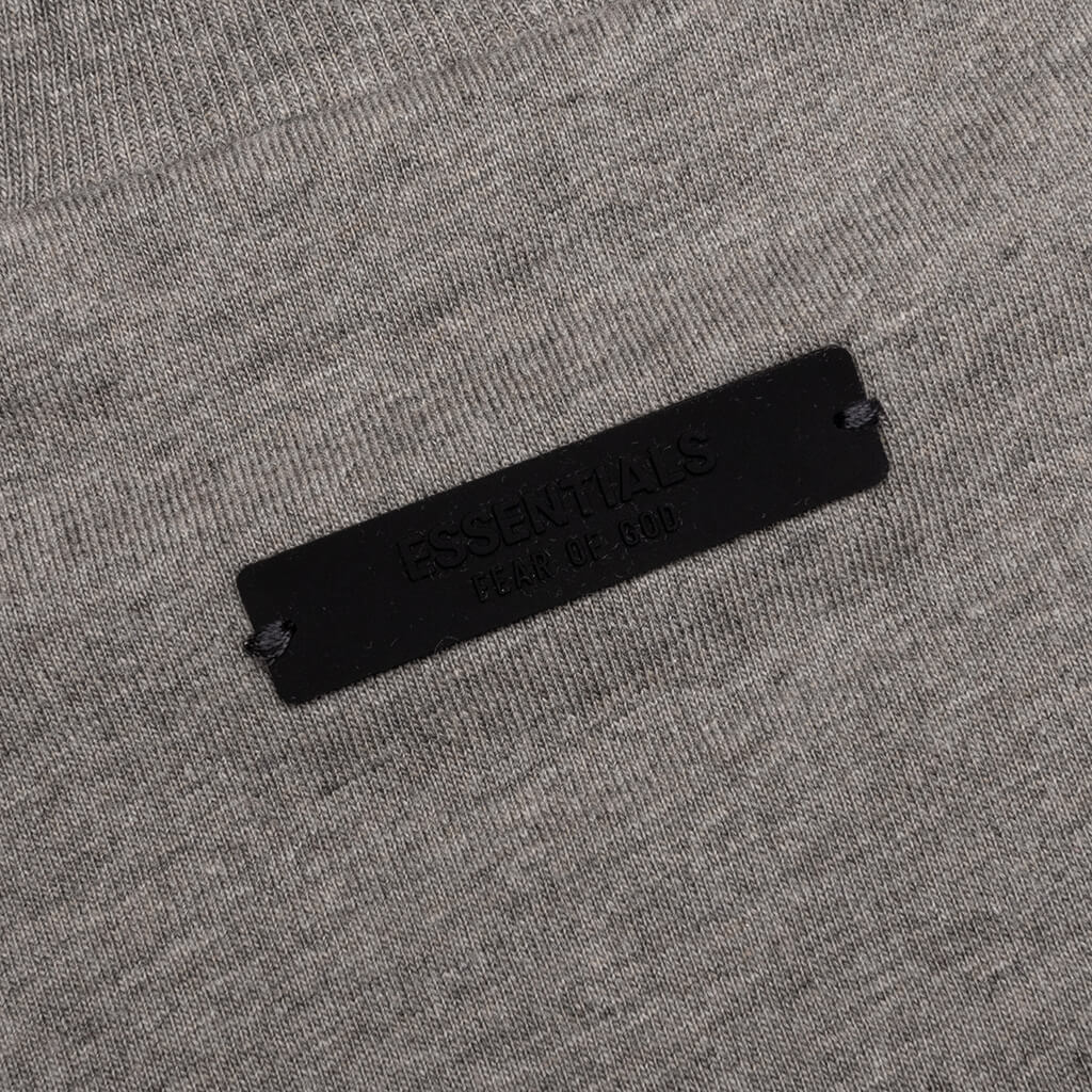 Kids Jersey Crewneck Tee Heather Gray
