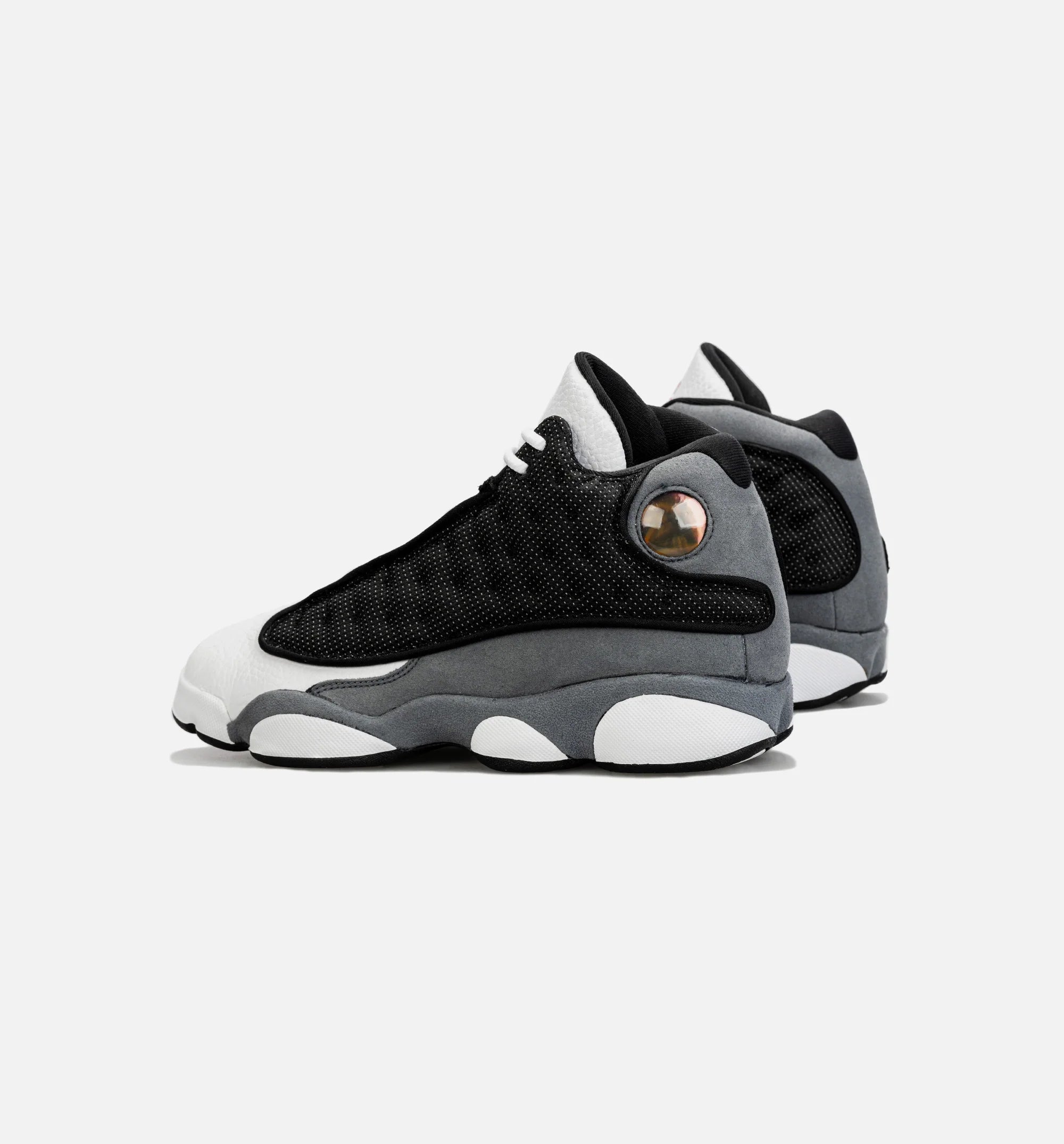 Air Jordan 13 Retro Black Flint Grade School Lifestyle Shoe Black Grey
