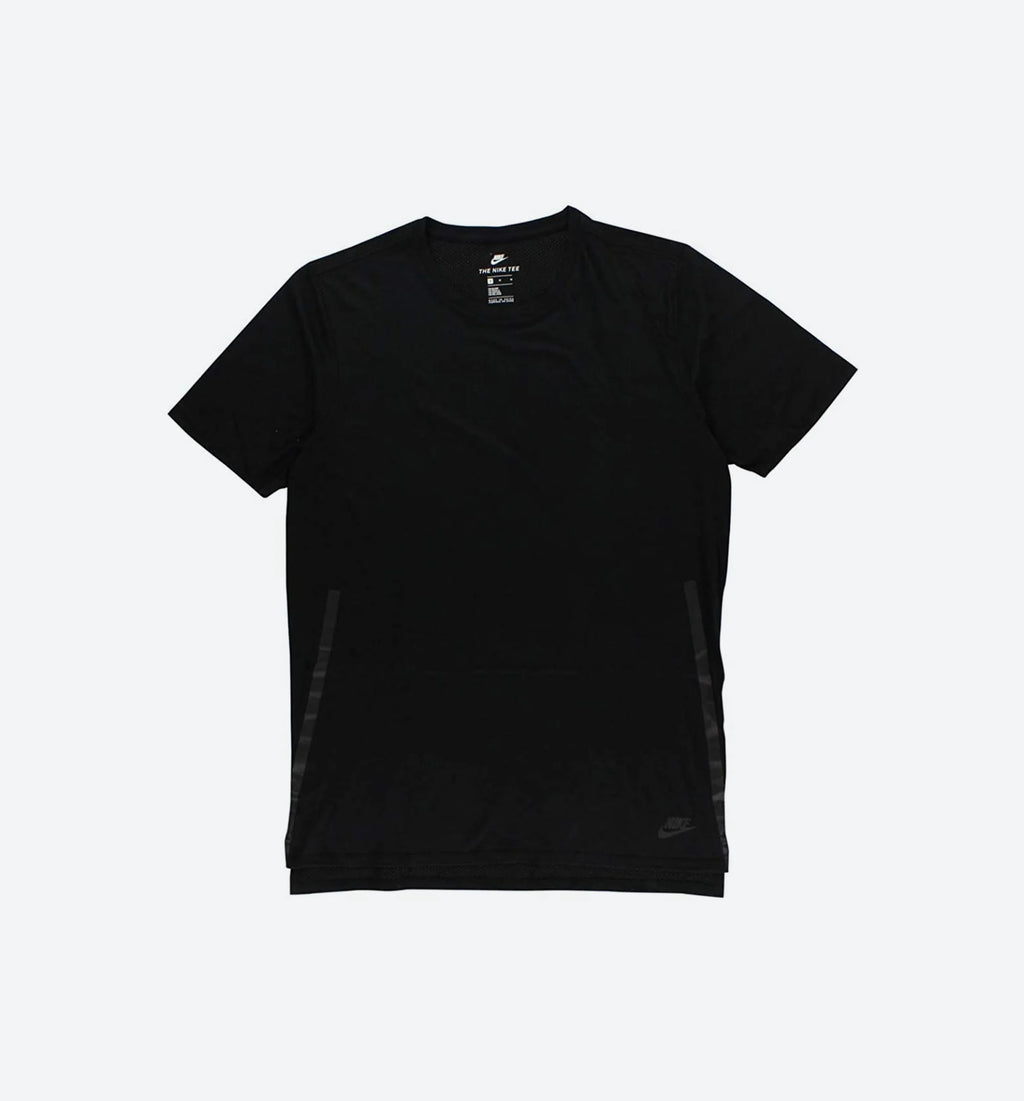 Bonded Droptail Tee Mens Black