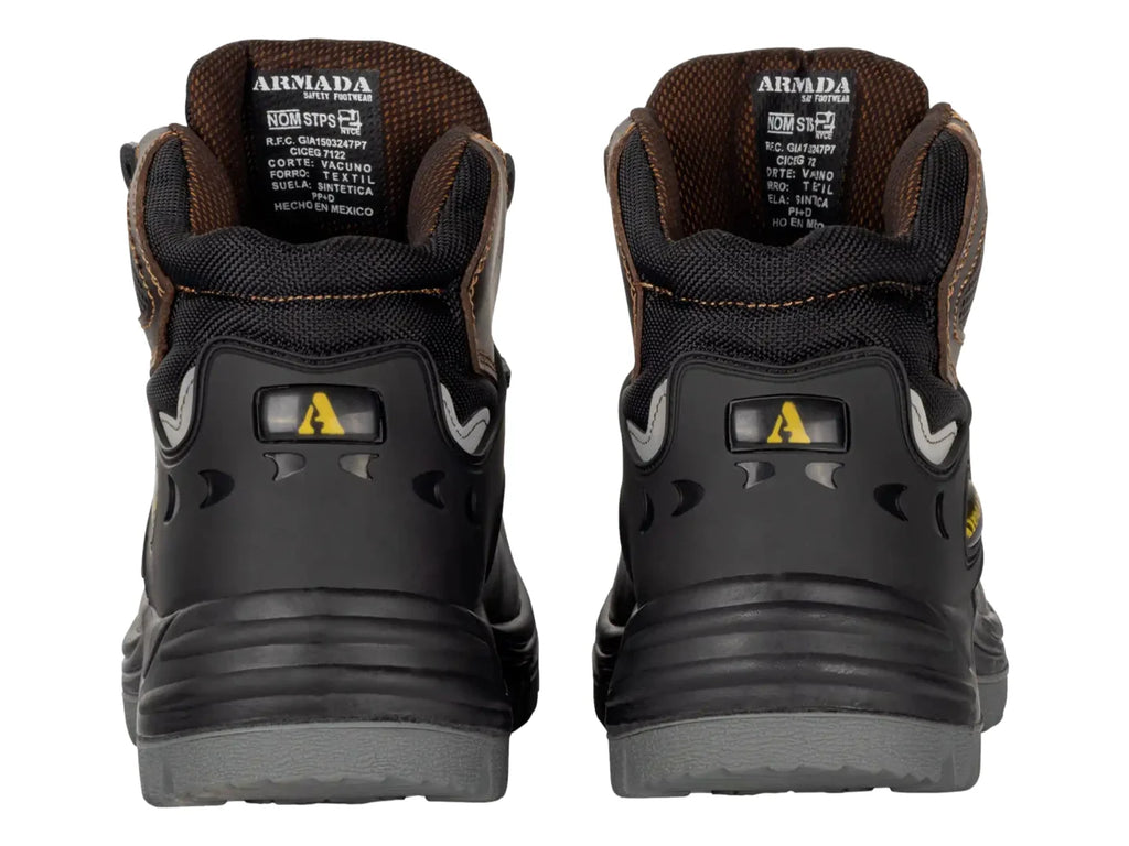 Botas de Trabajo Armada Color Café para Hombre