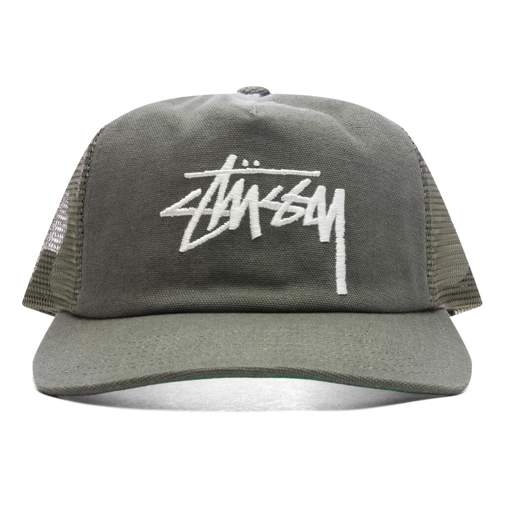 Md Big Stock Mesh Cap Army Green