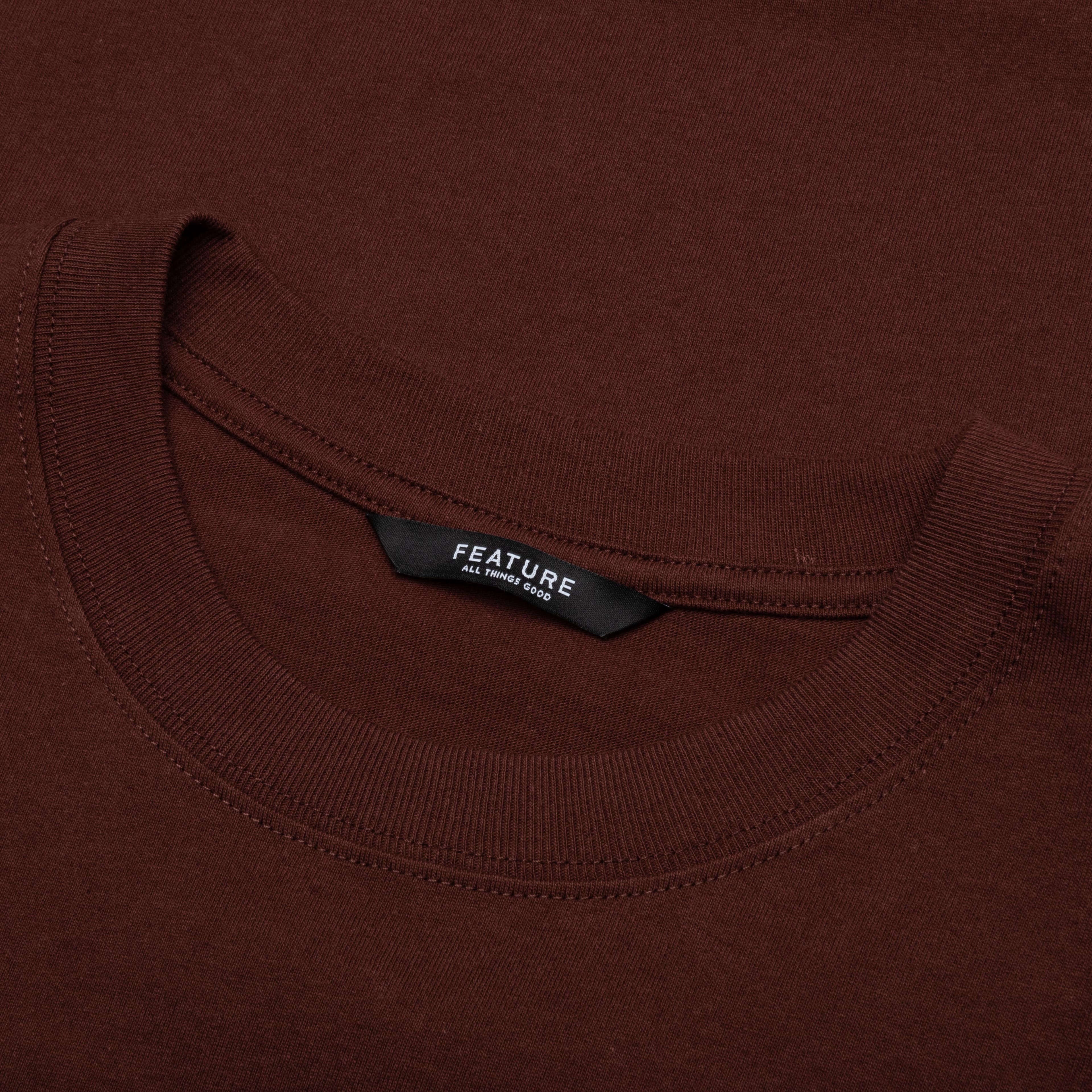 Academy Tee Bitter Chocolate