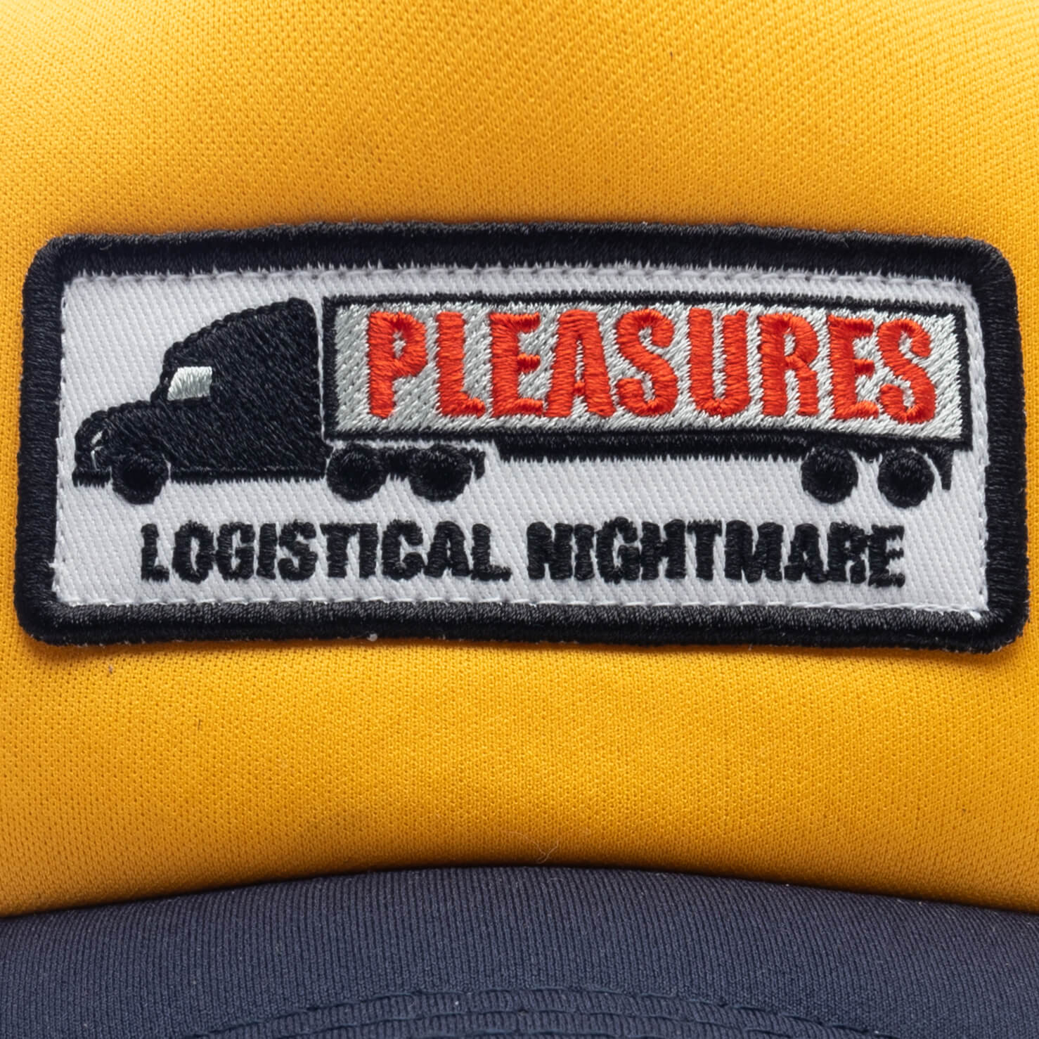 Nightmare Trucker Navy Yellow