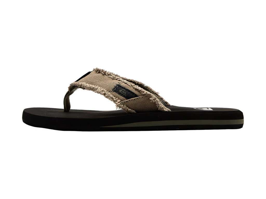 Sandalias Quiksilver Monkey Abyss Verde y Negro para Hombre