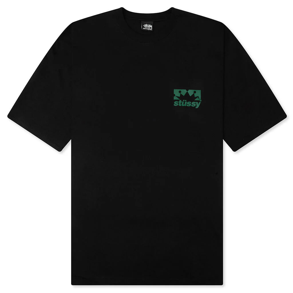 Box Crown Tee Black
