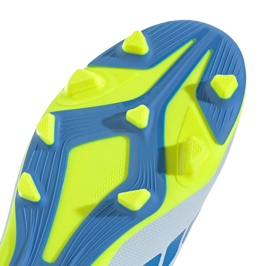 adidas Predator Club FG MG Firm Ground Multi Ground Youth Soccer Cleats Sky Blue Yellow