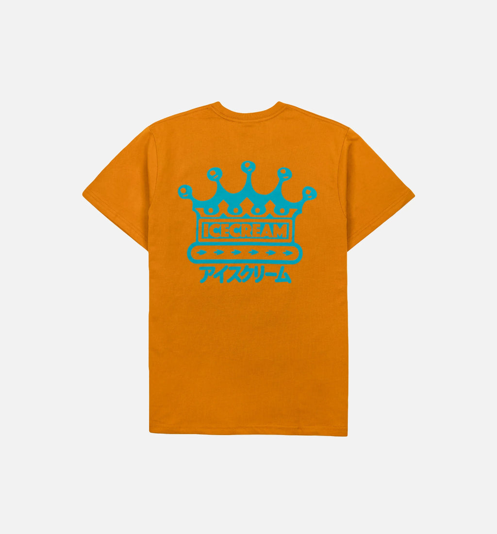 King Cone Tee Mens Short Sleeve Shirt Orange