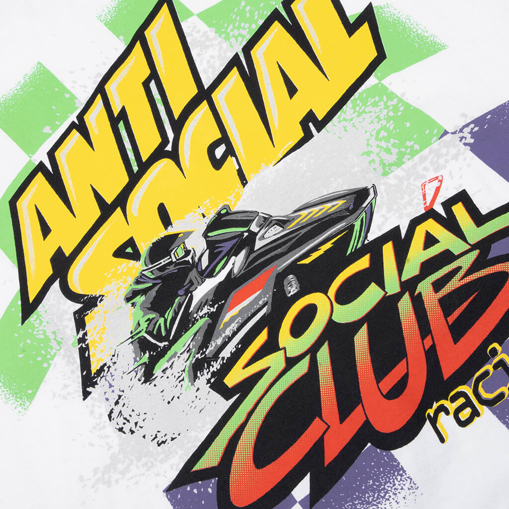 Artic Snowmobile Tee White