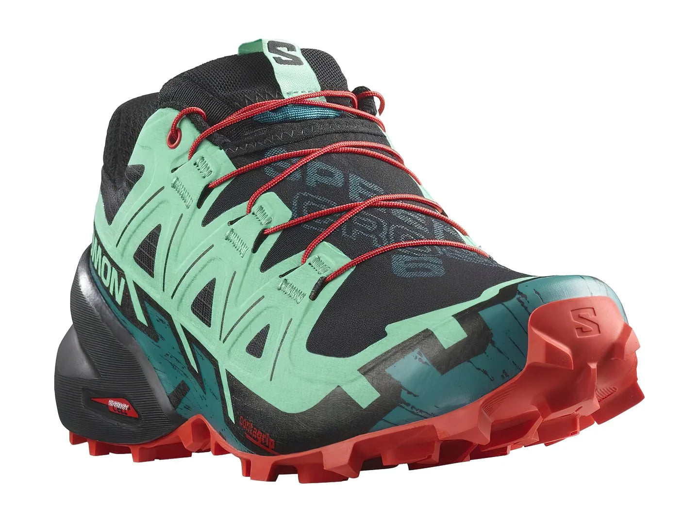 Tenis Salomon Speedcross 6 Neve Azul para Mujer
