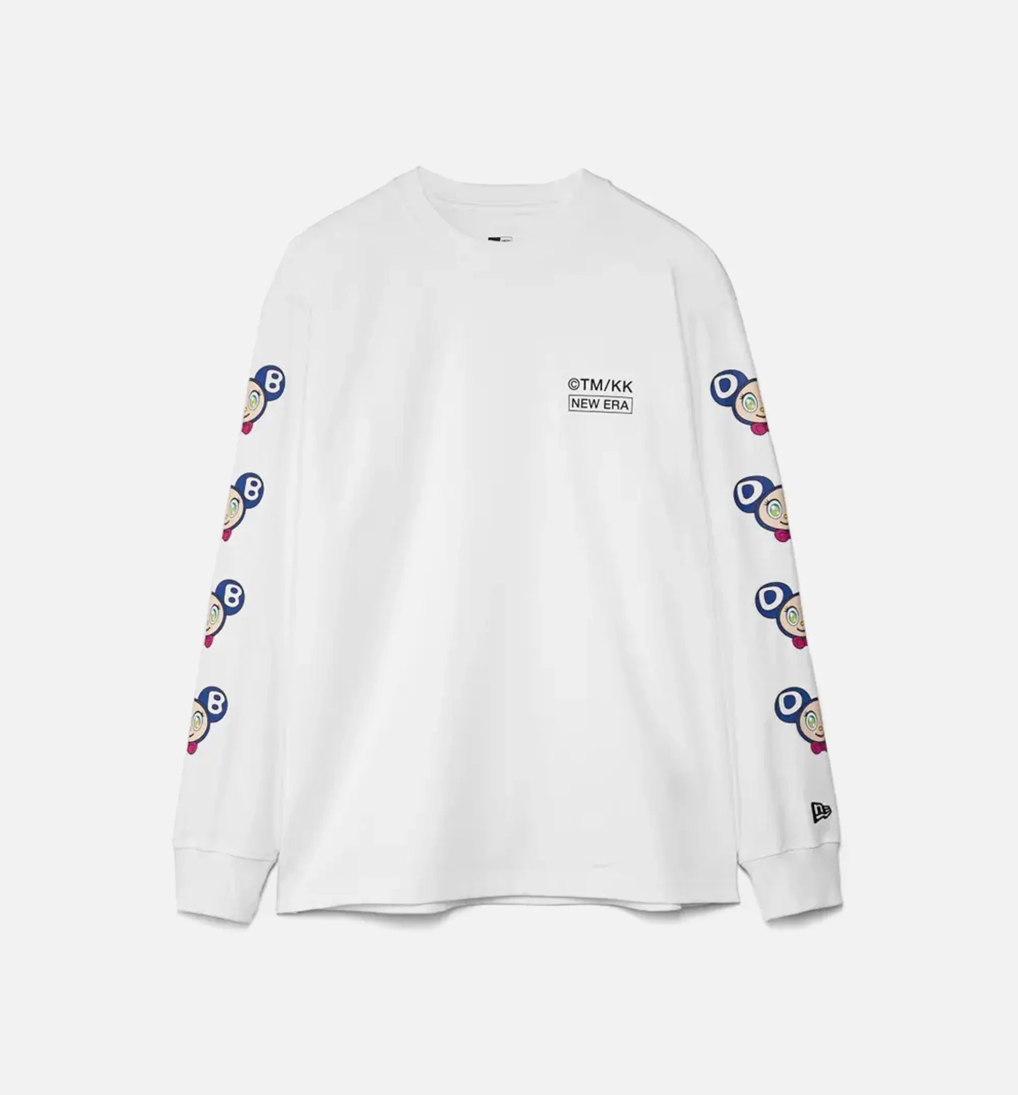Takashi Murakami Dob Mens Long Sleeve Shirt White