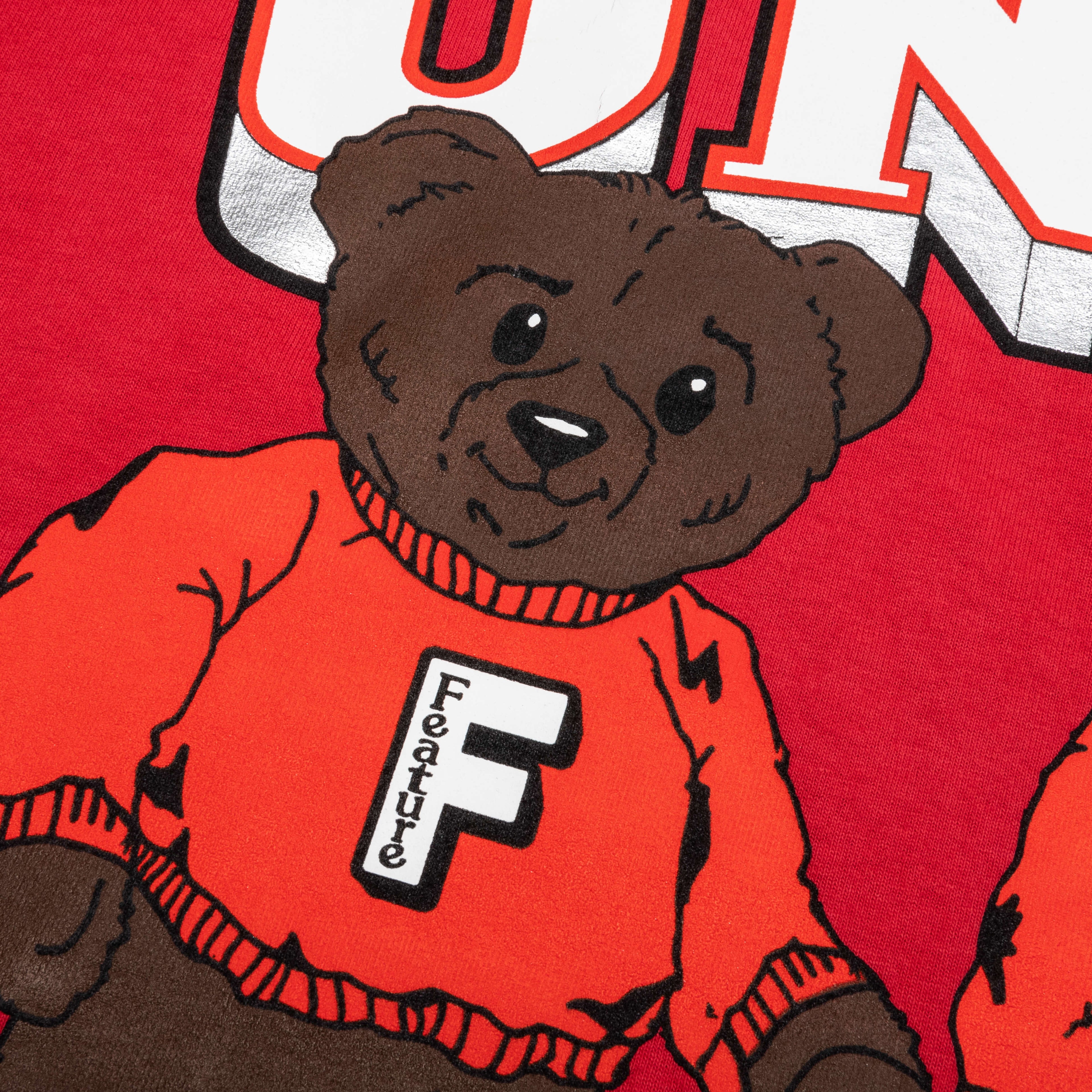Feature x UNLV Bearly Rebel Tee Scarlet