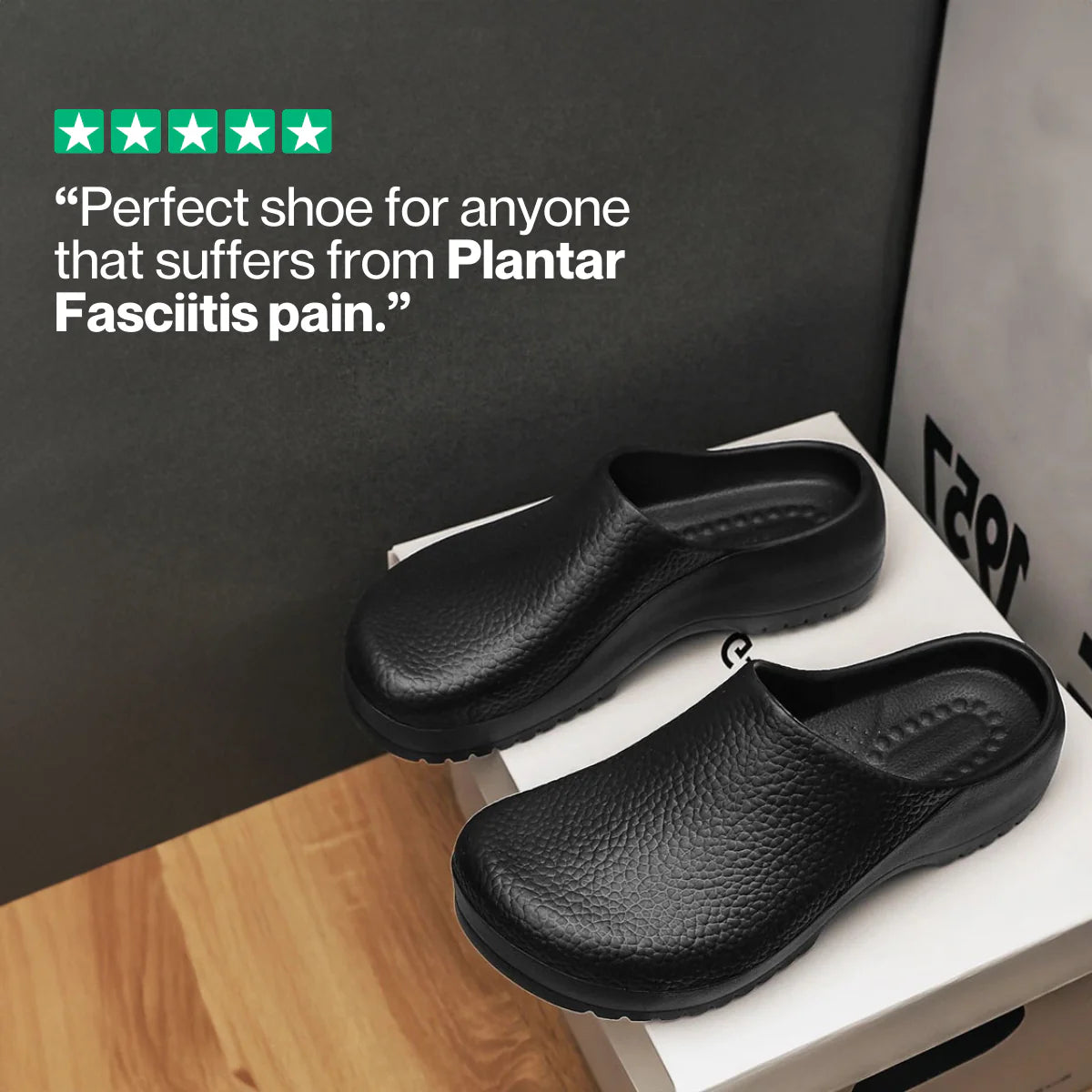 Elson Healthy Non Slip Comfort Clog Mules