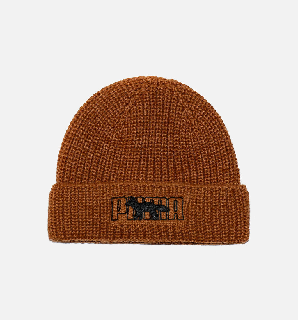 Maison Kitsune Fisherman Beanie Unisex Beanie Orange