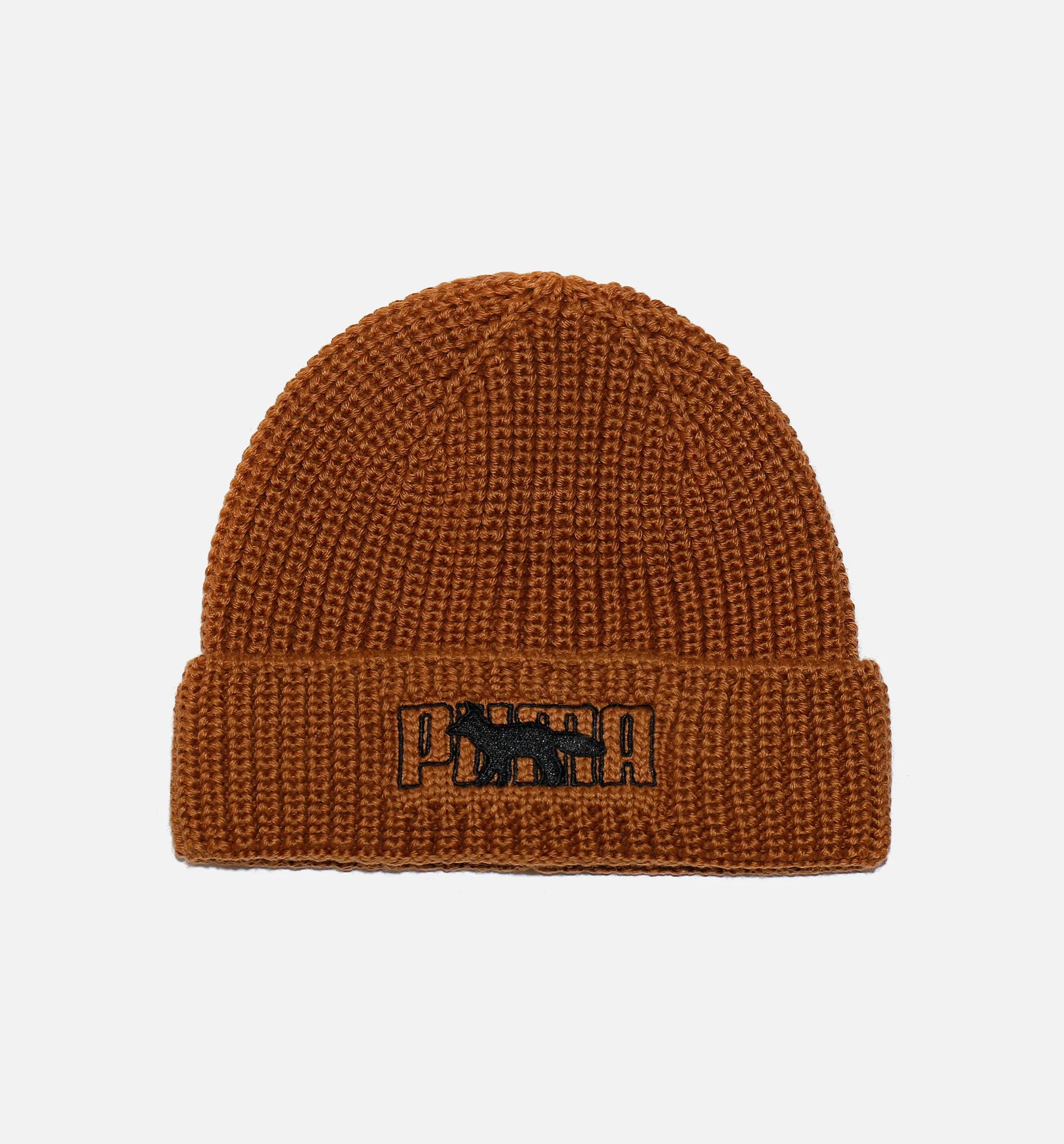 Maison Kitsune Fisherman Beanie Unisex Beanie Orange