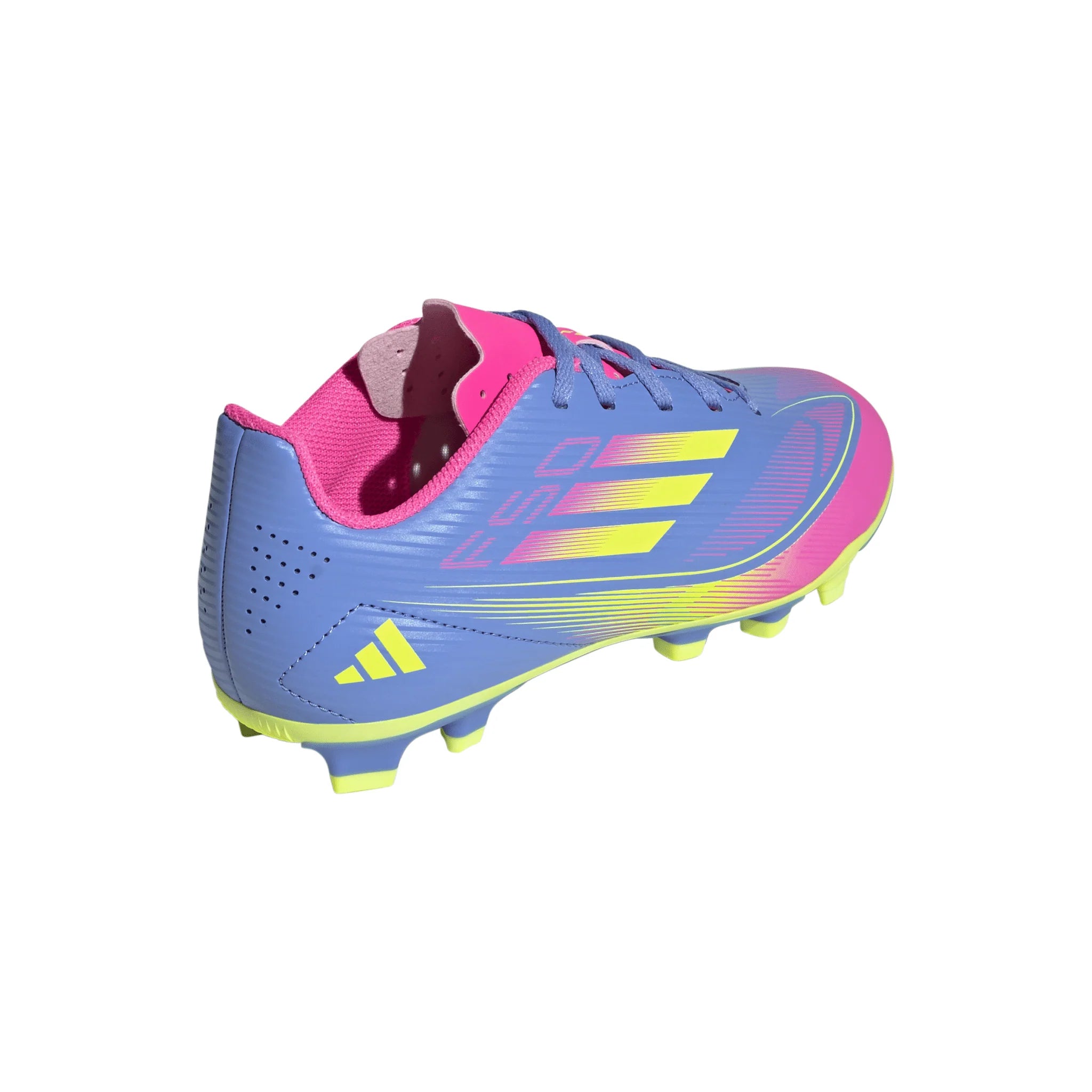 adidas F50 Club Firm Multi Ground Boots Junior Blue Lemon
