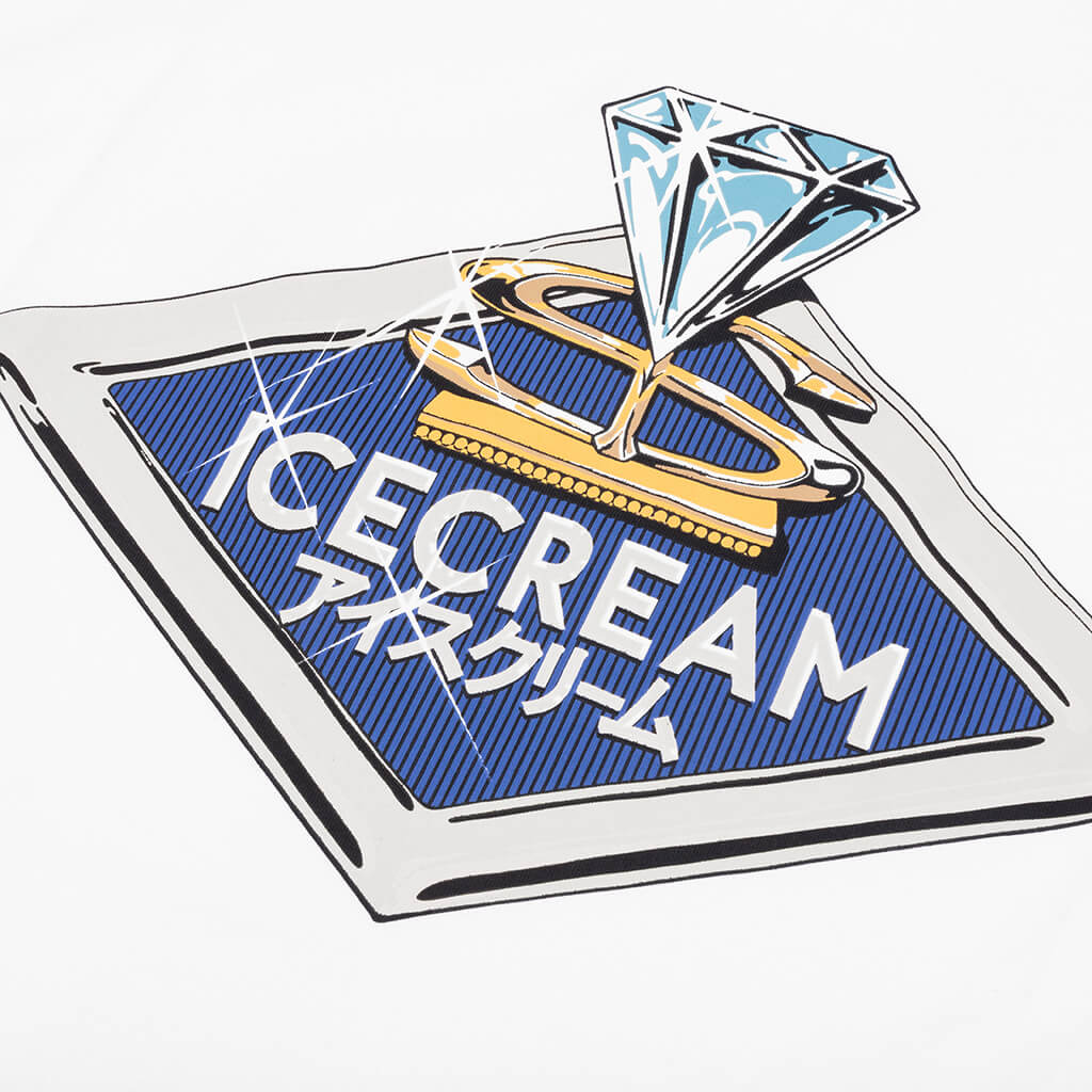 Ice Wagon S S Tee White