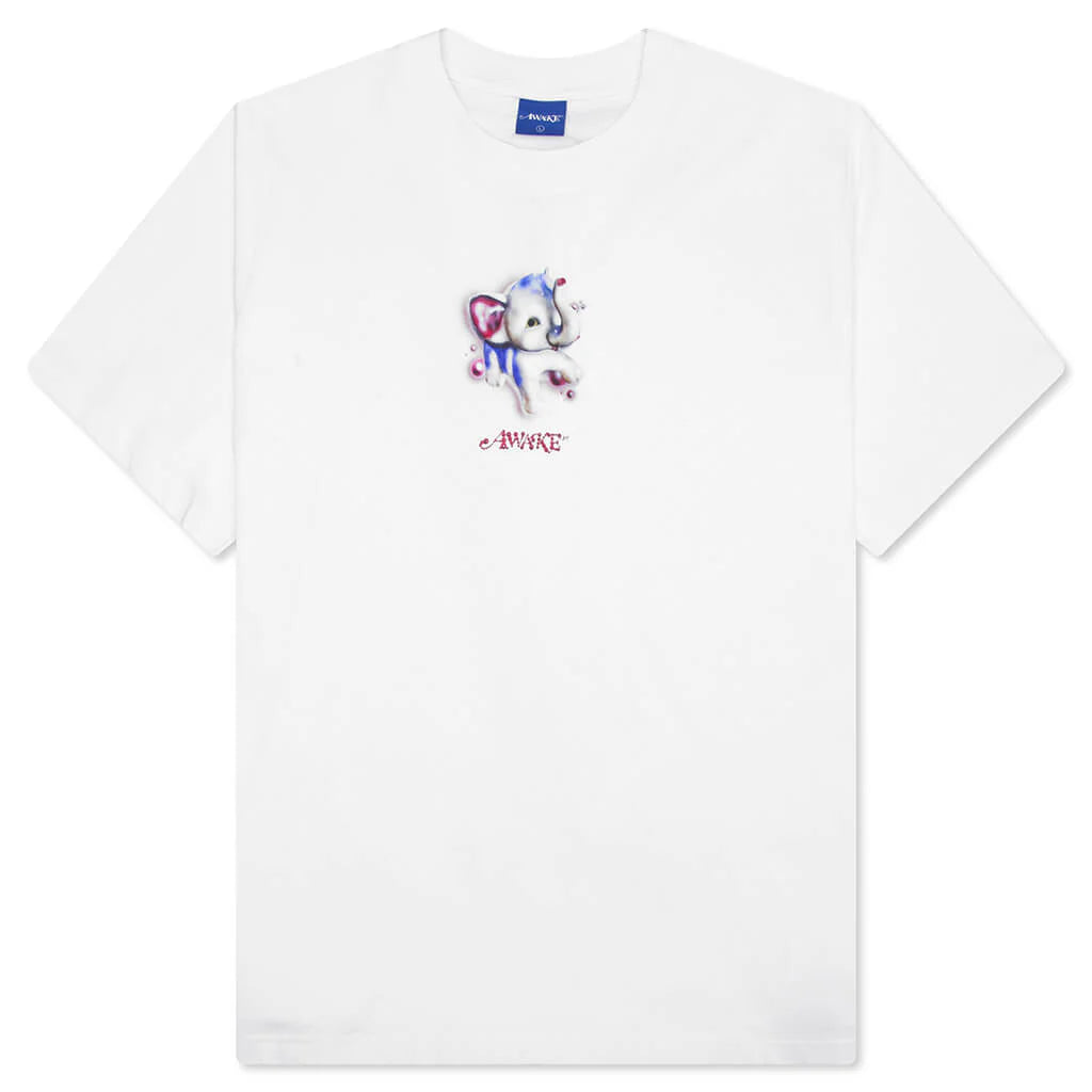Elephant Tee White