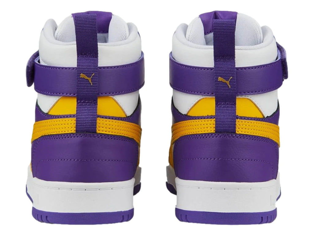 Tenis PUMA RBD Game Morado Amarillo y Blanco para Hombre
