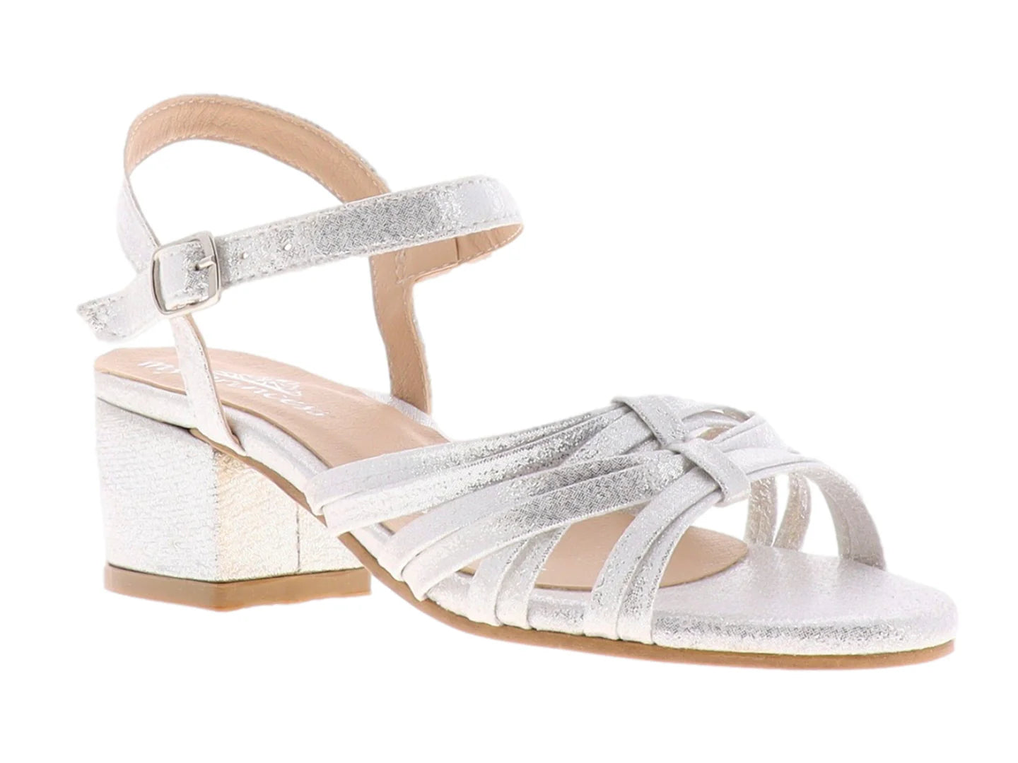 Sandalias My Princess Plata para Niña