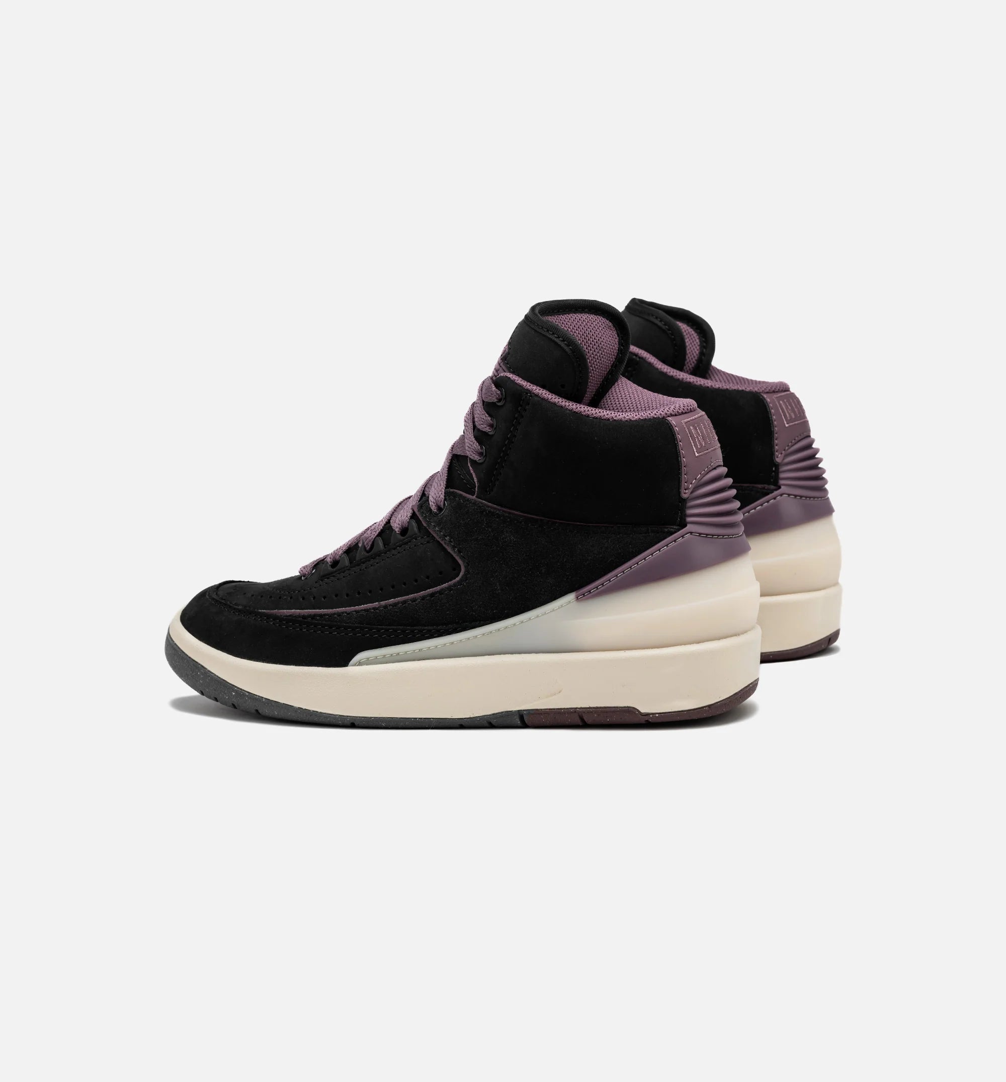 Air Jordan 2 Retro Off Noir Womens Lifestyle Shoe Off Noir Ice Cool Grey Mauve