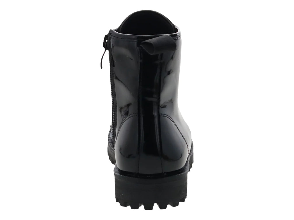 Botas Tropicana de Charol Negro para Niña
