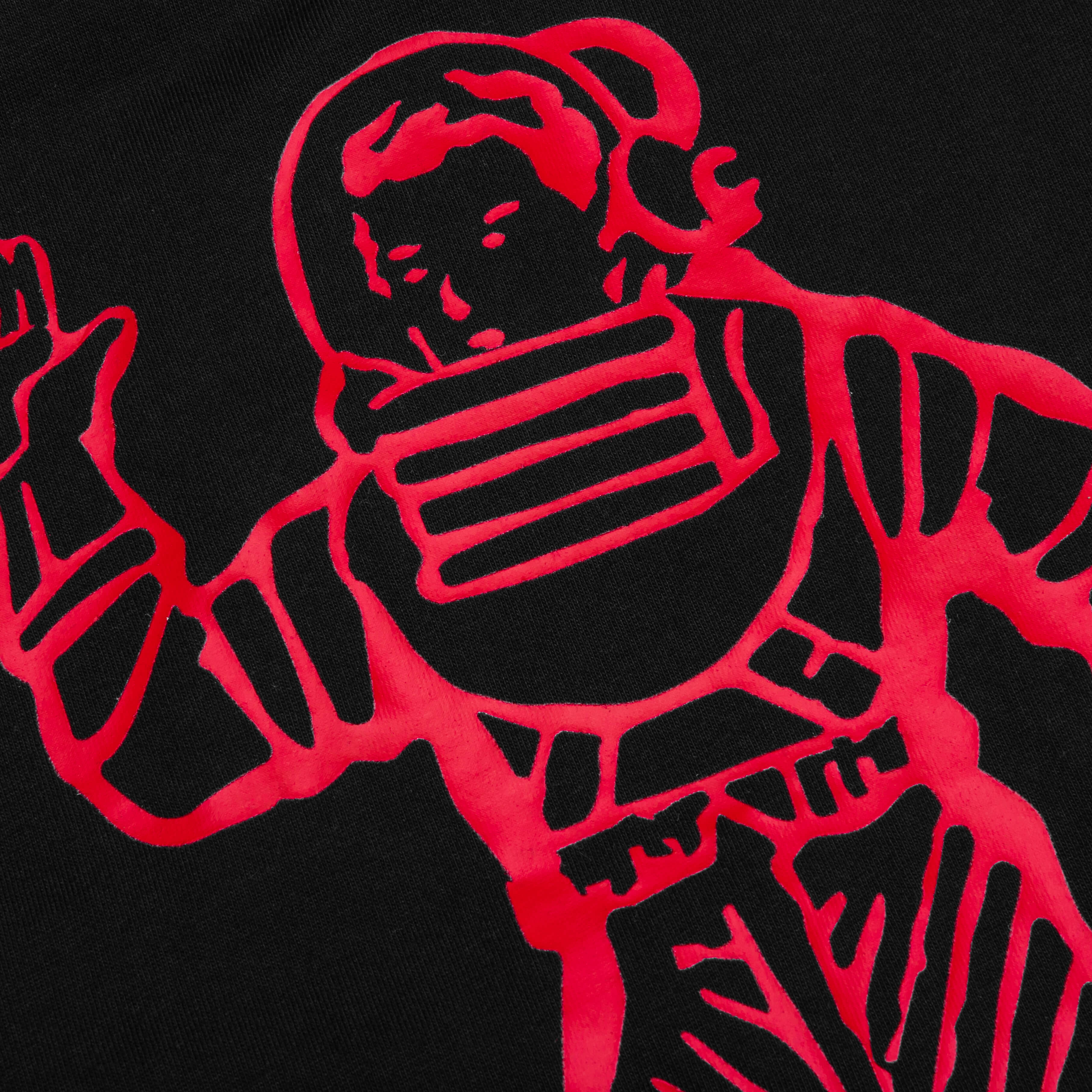 BB Molecules S S Tee Temp Color Change Print Black