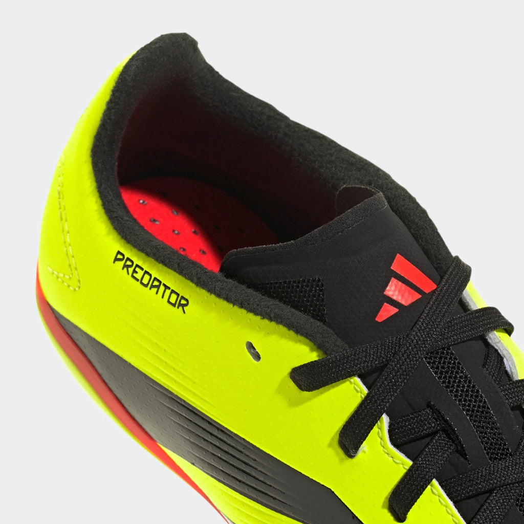 adidas Predator League FG J Firm Ground Soccer Cleats Team Solar Yellow Black Solar Red