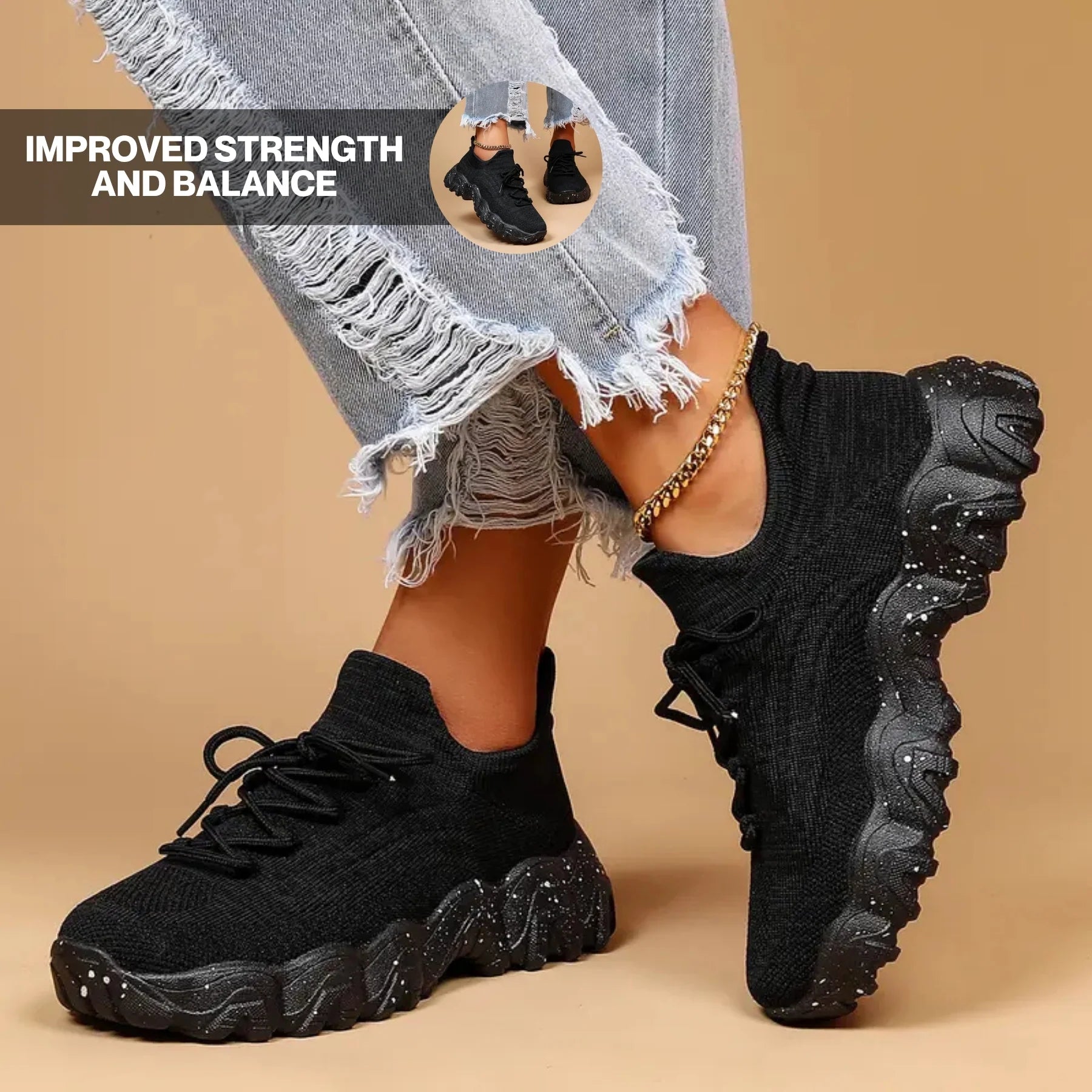 Mara Healthy and Supportive Walking Shoes CODE