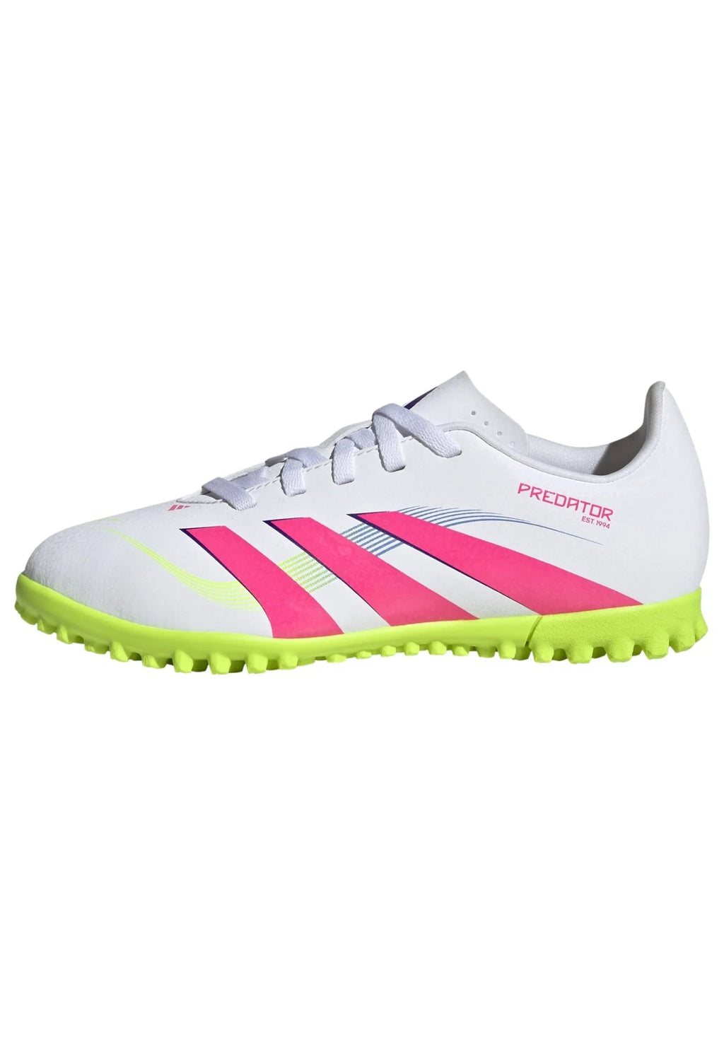 adidas Predator Club Turf Boots Junior White Pink