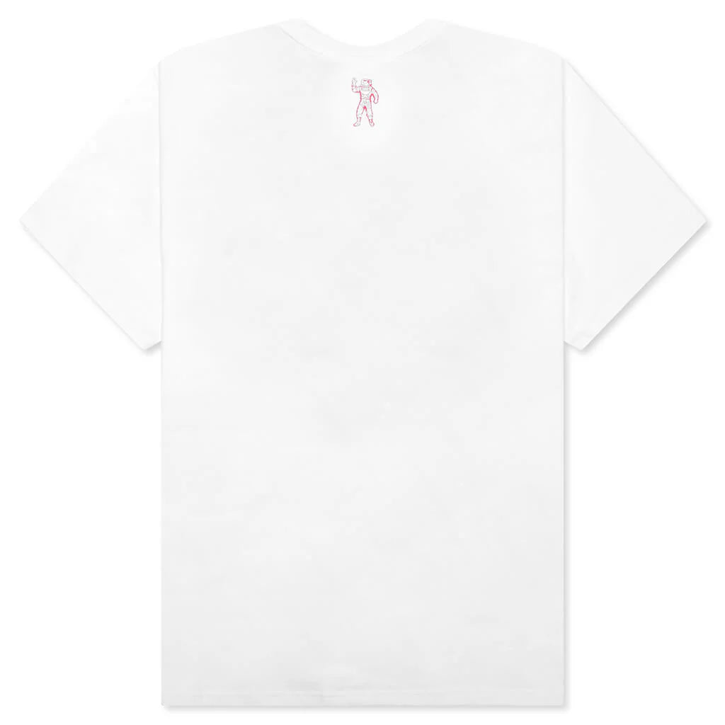 BB Flamillionaire S S Tee Bleach White