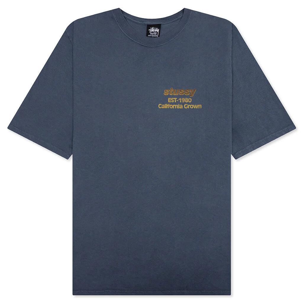 California Grown Pigment Dyed Tee Navy