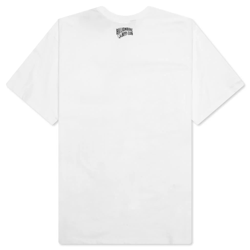 BB Peace S S Tee Oversized Fit White