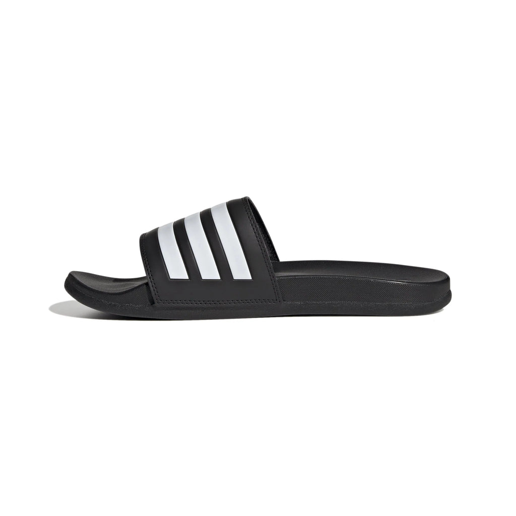 adidas Adilette Comfort Slides Black White