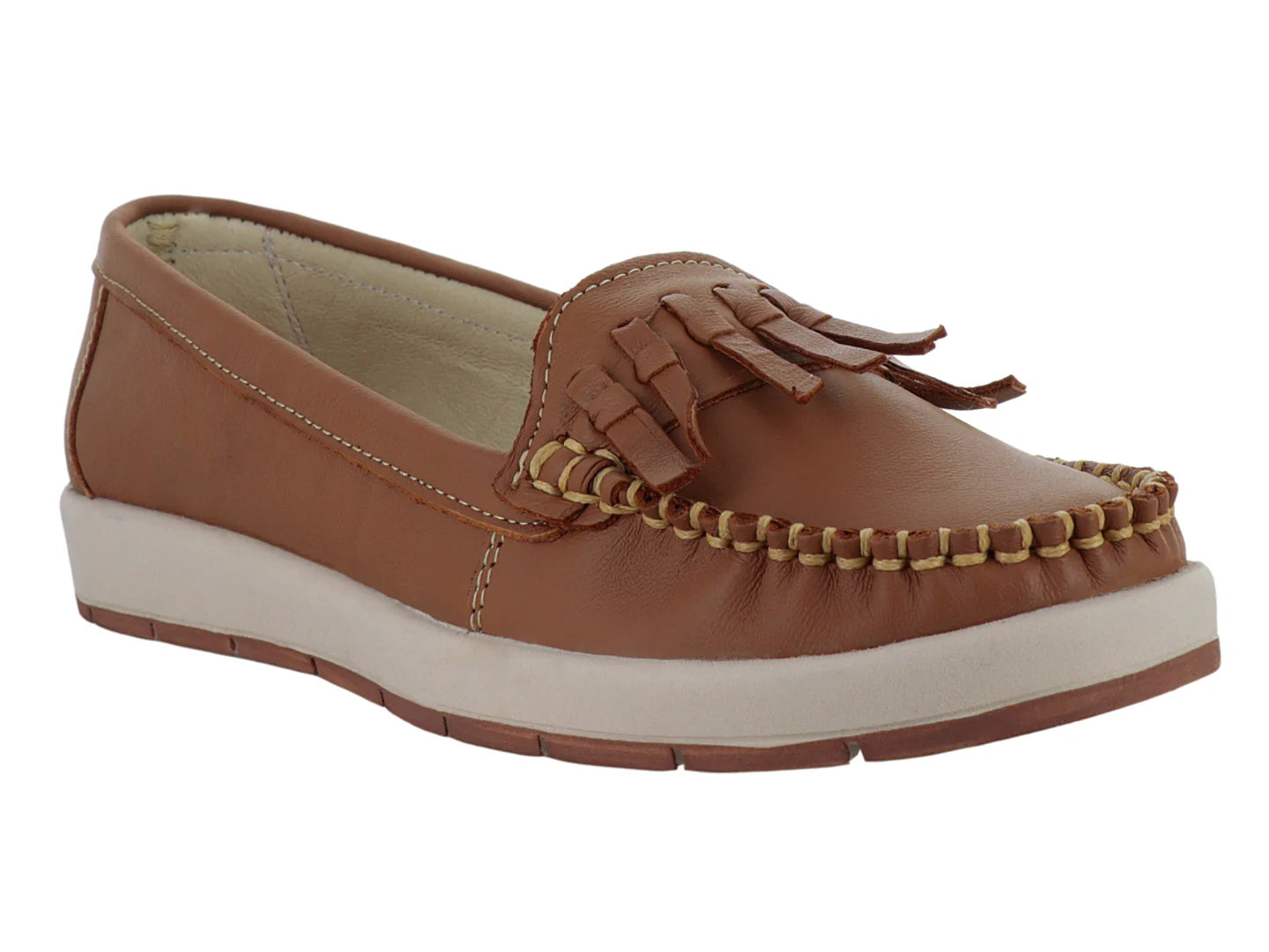 Mocasines MELIANA Color Miel para Mujer