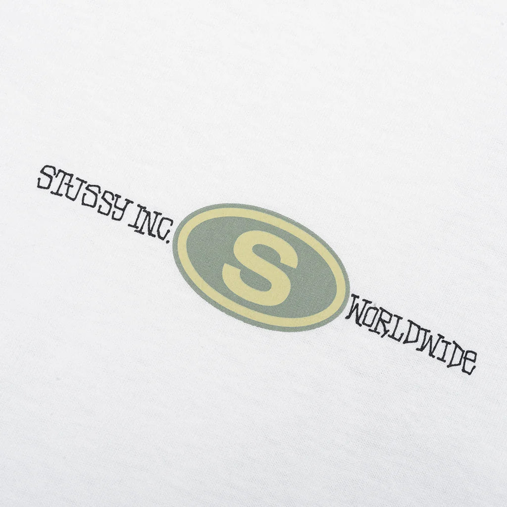 Worldwide Dot Tee White