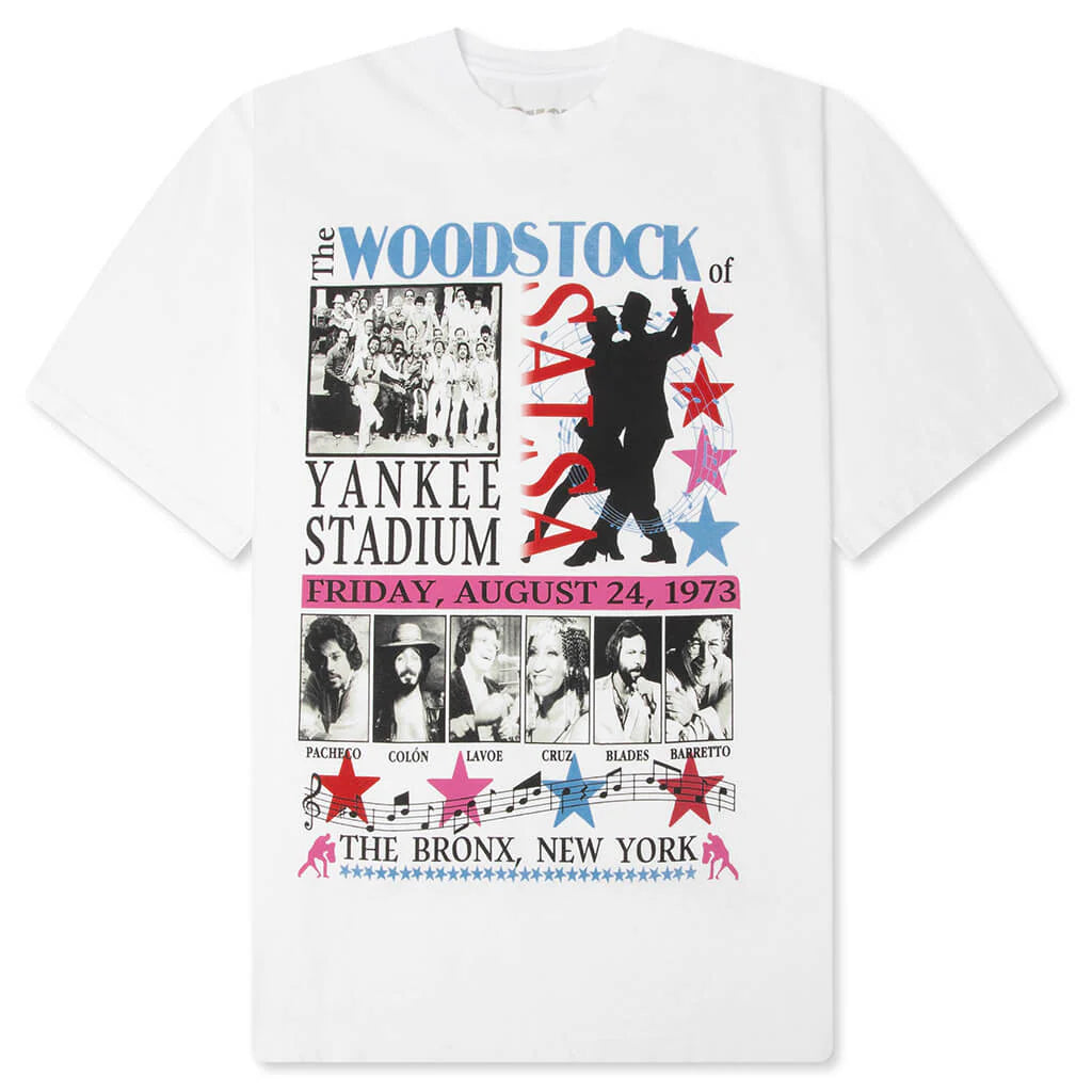 Woodstock of Salsa Tee White