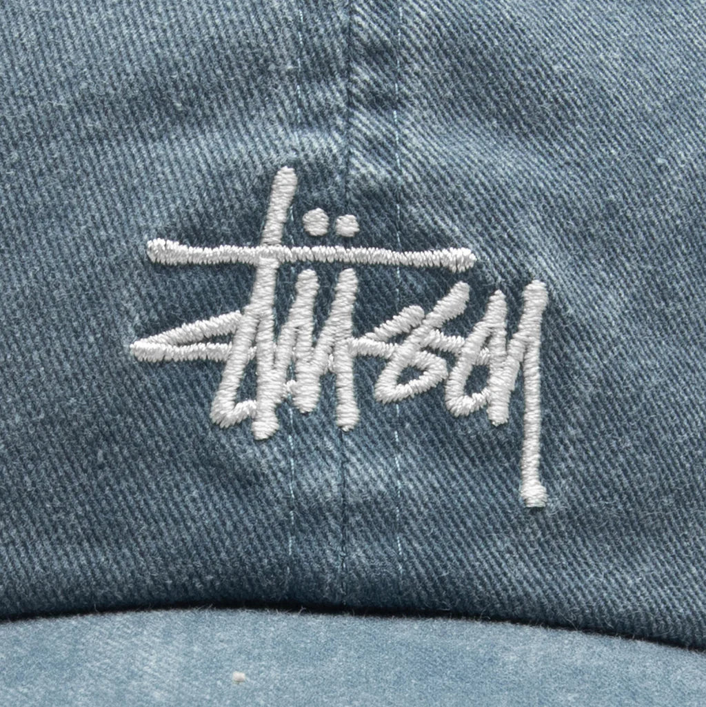 Basic Washed Low Pro Cap Ink Blue