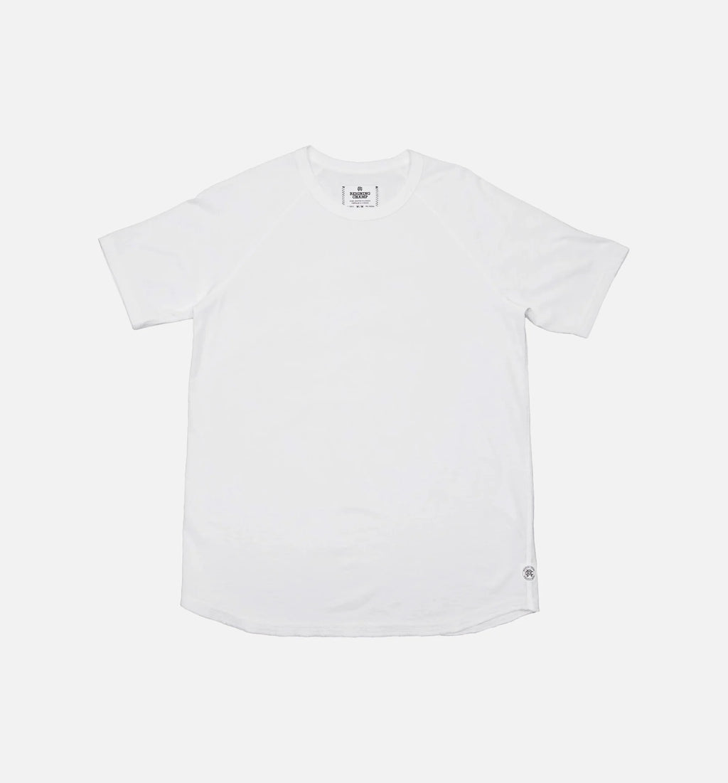 Reigning Champ Cotton Jersey Shirt Mens White